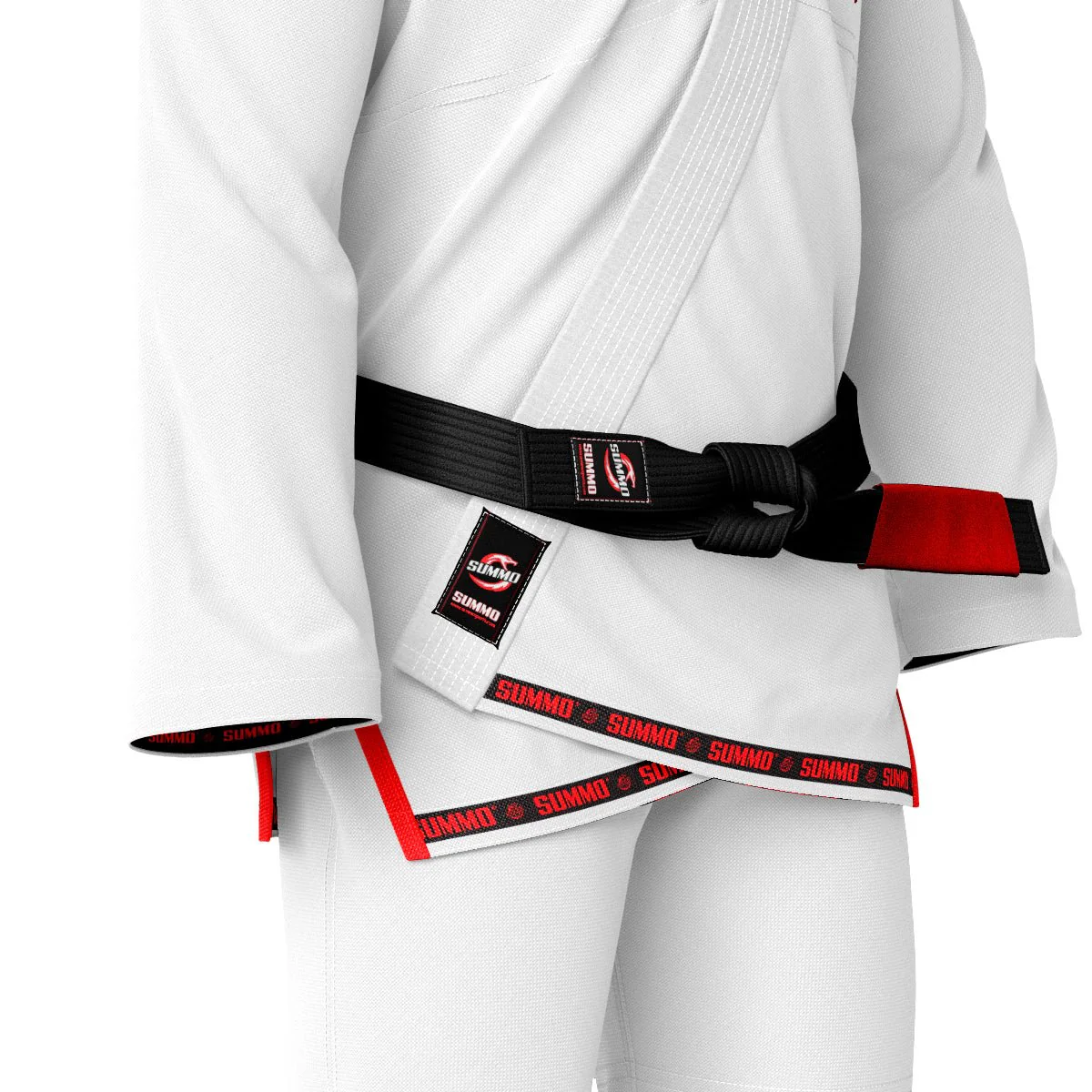 American White Sublimation Brazilian Jiu Jitsu GI (BJJ GI) - Image 4