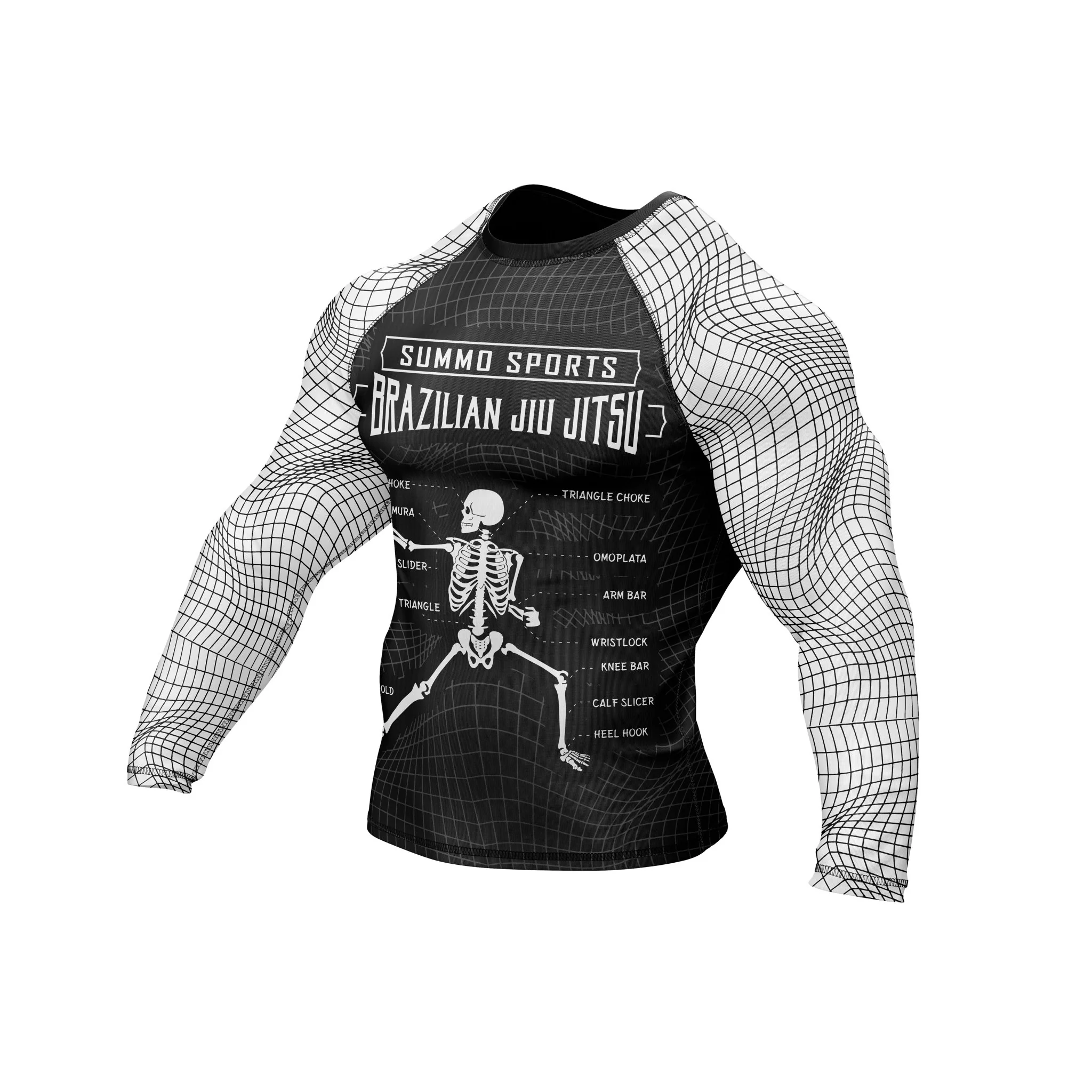 Anatomical Premium Bjj Rash Guard For Men/Women - Image 2