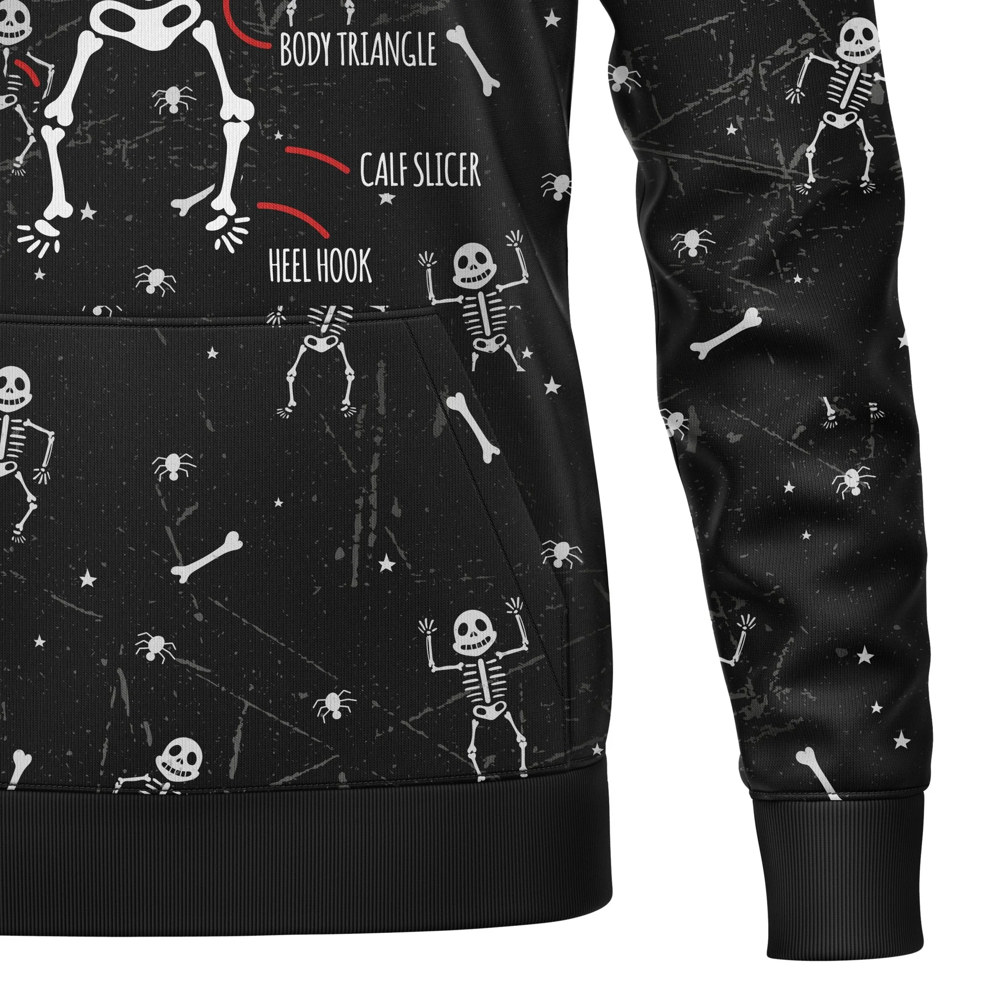 Anatomy of BJJ Full-Print Hoodie For Men/Women - Image 5