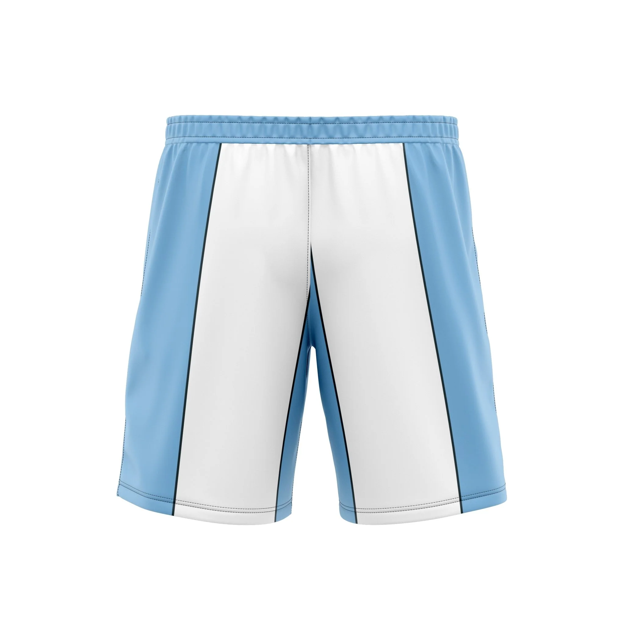 Aqua Rebellion Custom Soccer Shorts - Image 2