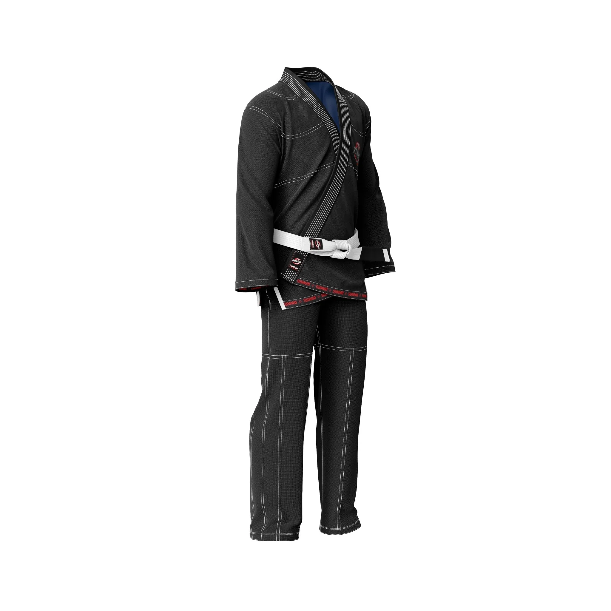 Australian Black Sublimation Brazilian Jiu Jitsu GI (BJJ GI) - Image 3