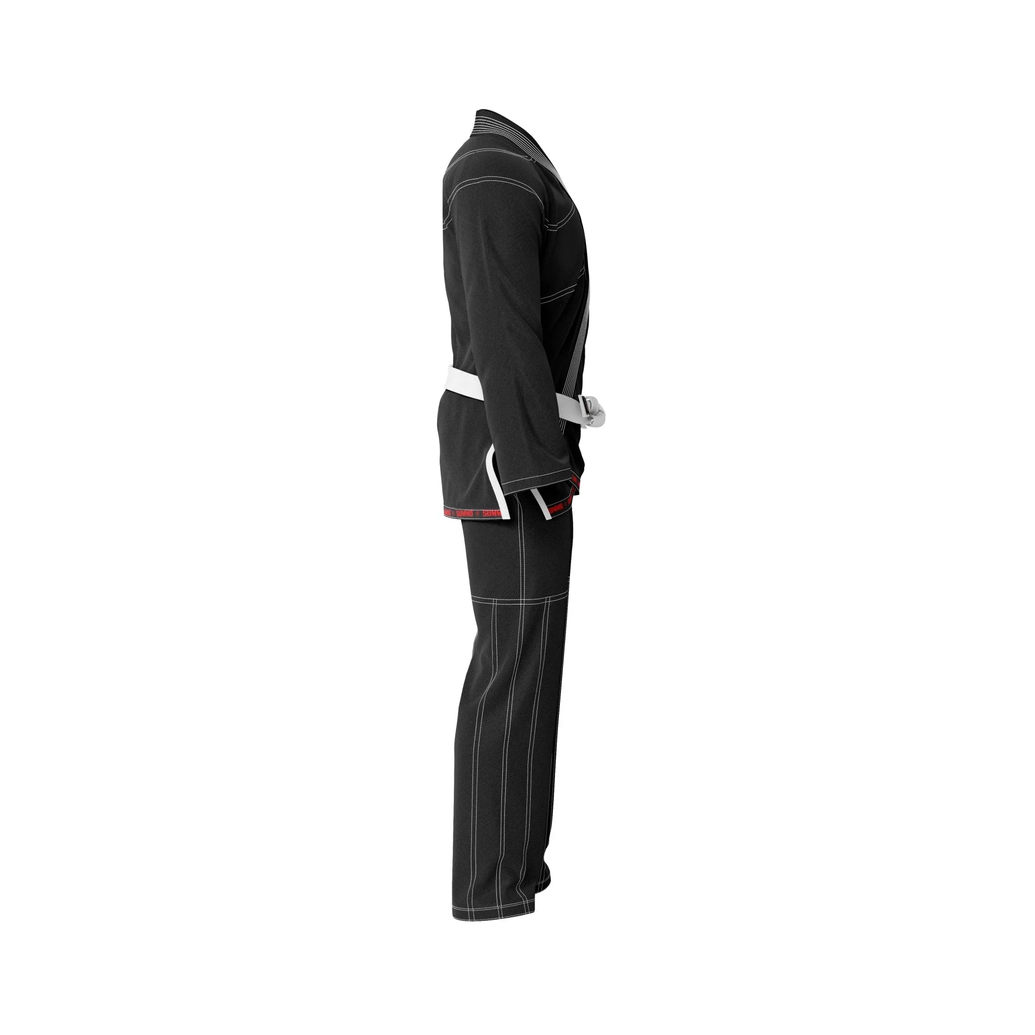 Australian Black Sublimation Brazilian Jiu Jitsu GI (BJJ GI) - Image 5