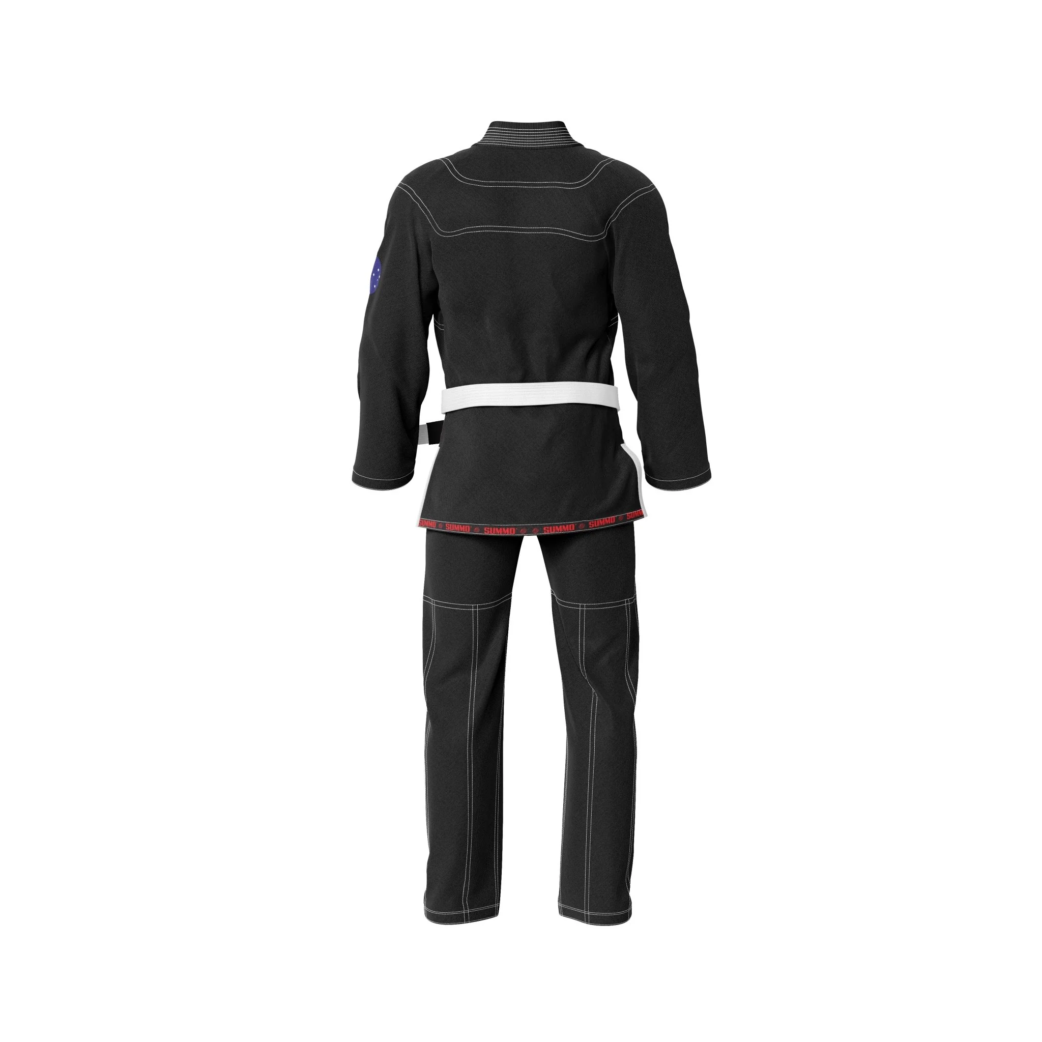 Australian Black Sublimation Brazilian Jiu Jitsu GI (BJJ GI) - Image 7