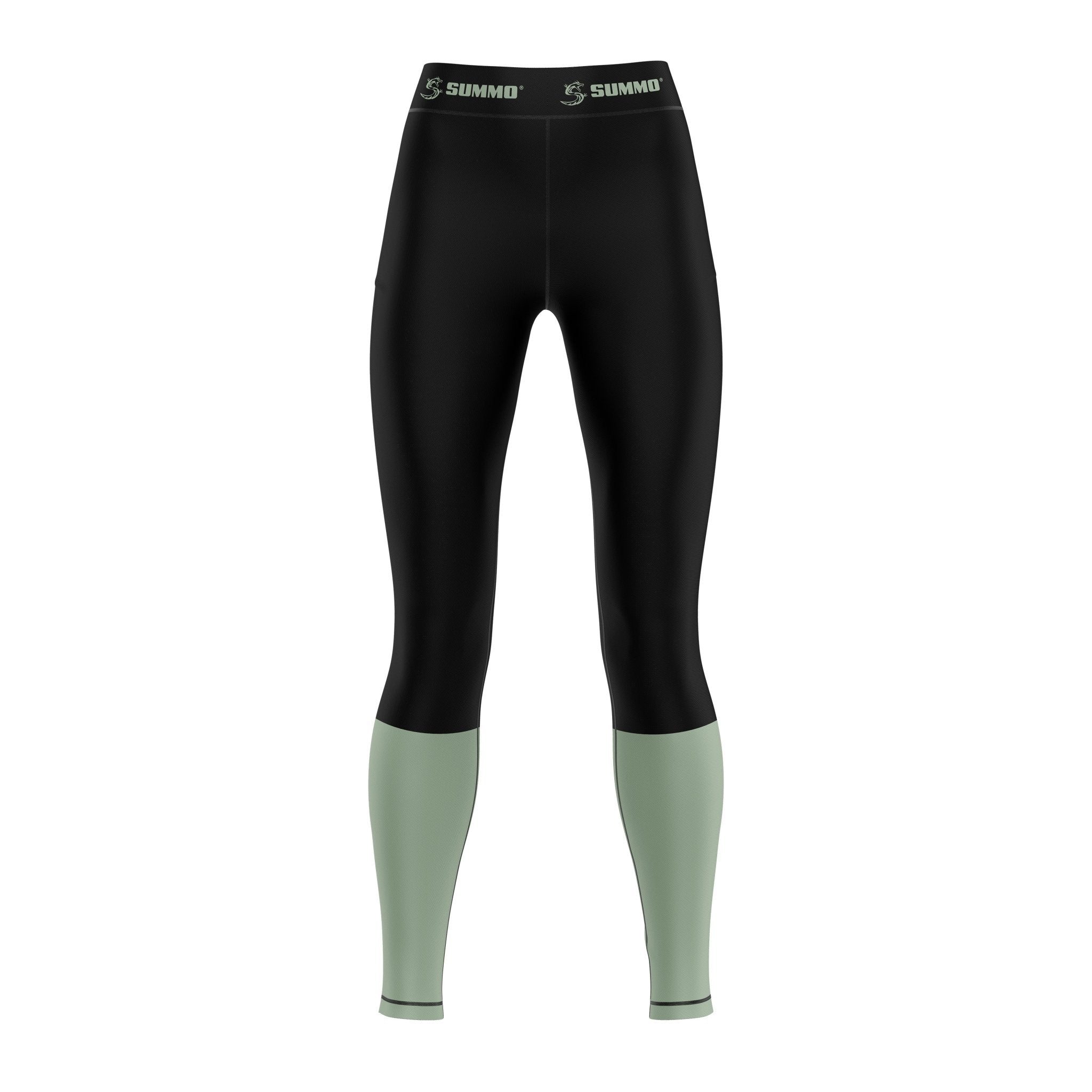 Bicolor Compression Pants For Women