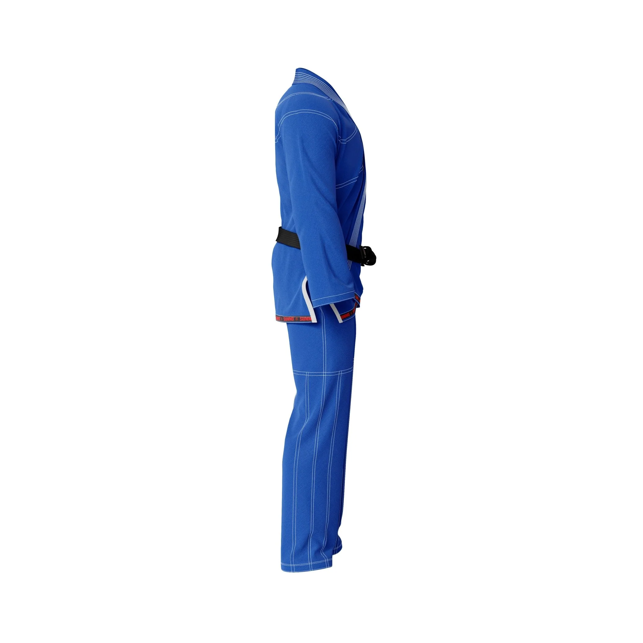 British Blue Sublimation Brazilian Jiu Jitsu GI (BJJ GI) - Image 5