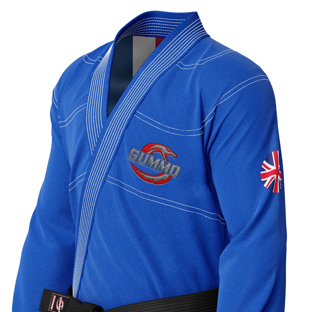 British Blue Sublimation Brazilian Jiu Jitsu GI (BJJ GI) - Image 6