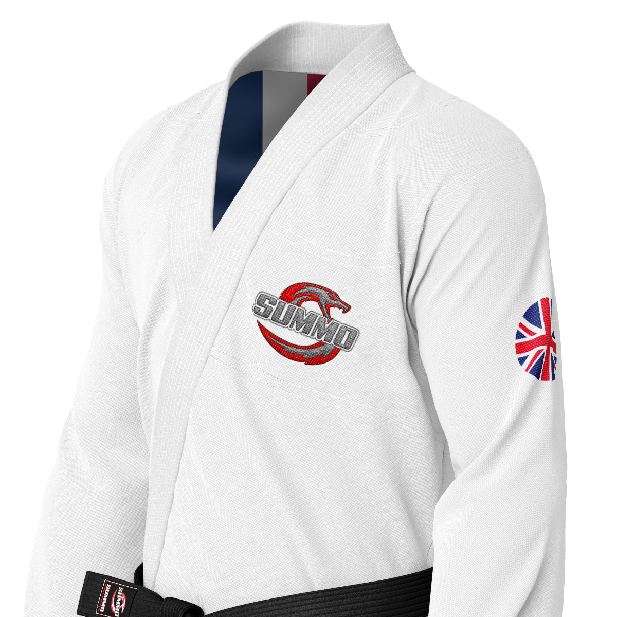 British White Sublimation Brazilian Jiu Jitsu GI (BJJ GI) - Image 6