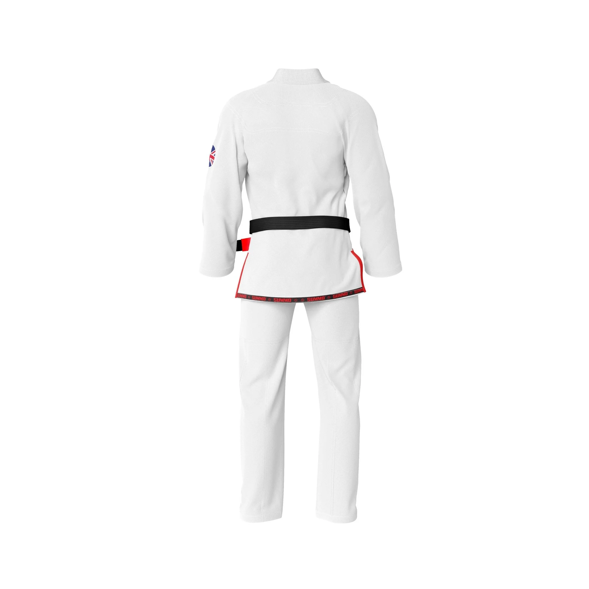 British White Sublimation Brazilian Jiu Jitsu GI (BJJ GI) - Image 7