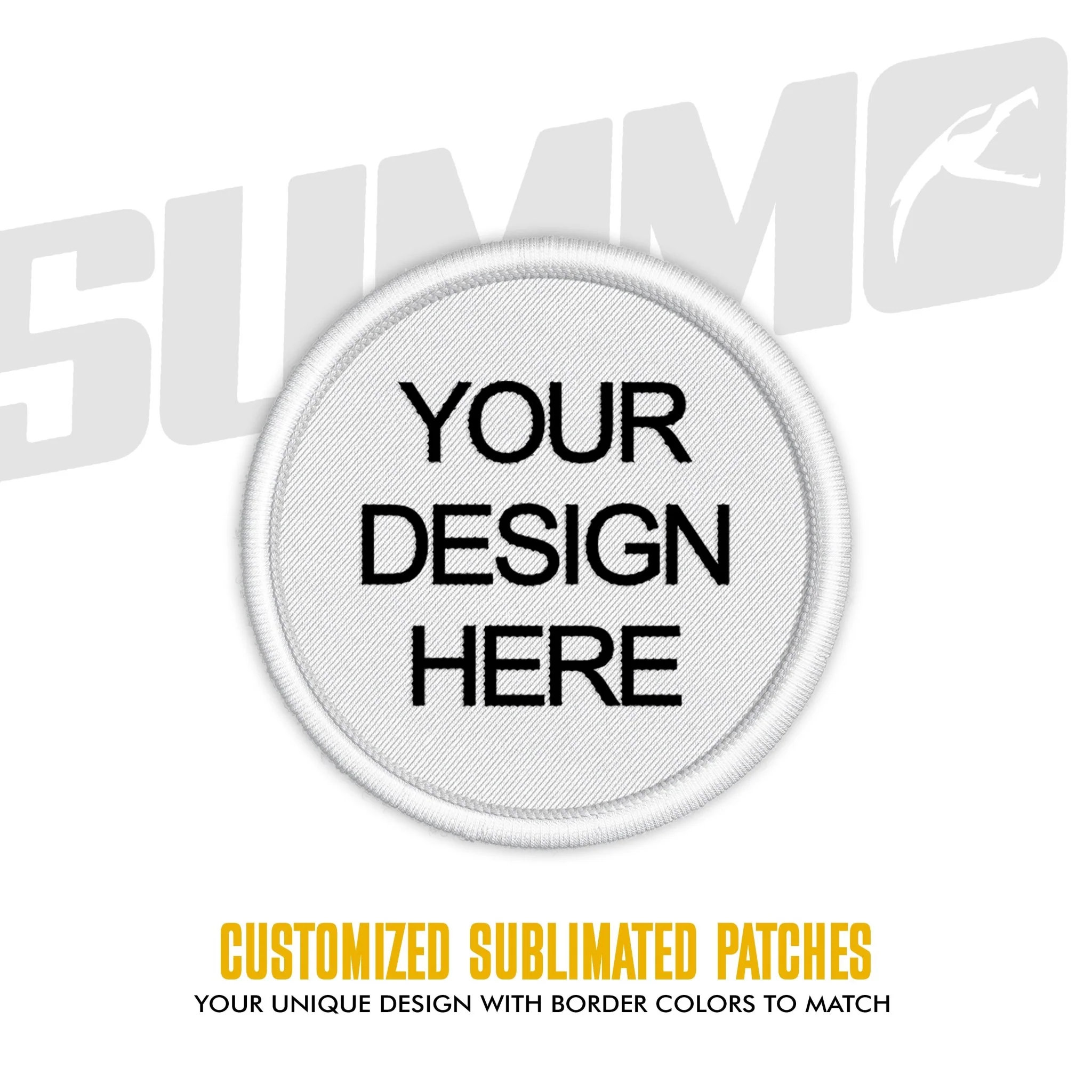 Build Your Own Custom Sublimated Patches — Circle