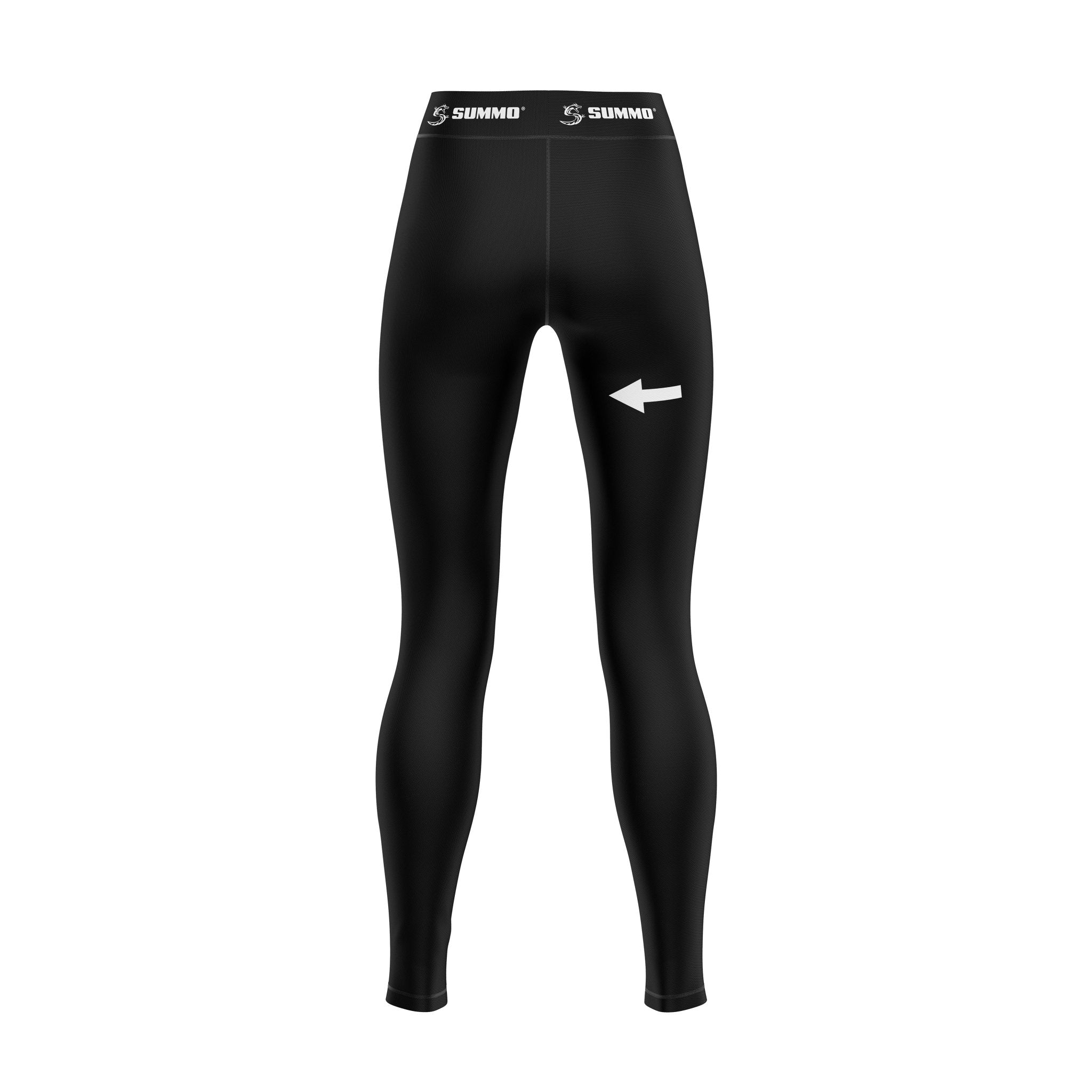 Custom Black Compression Pants - Image 5