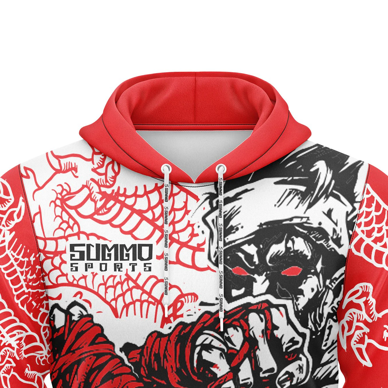 Dragon Fist Full-Print Hoodie For Men/Women - Image 3