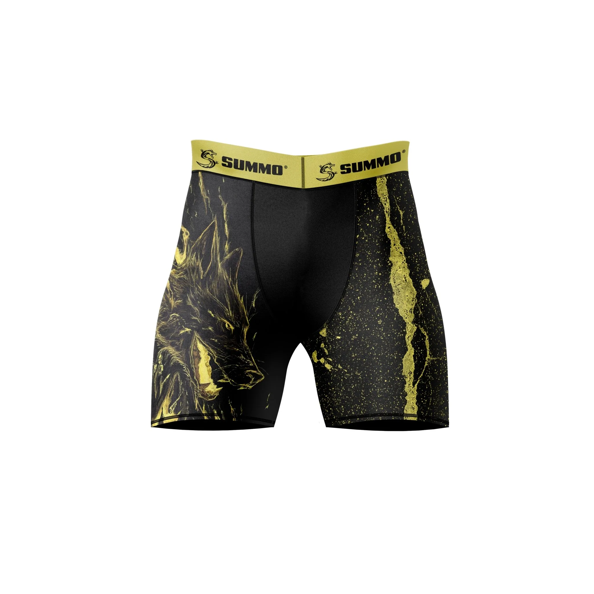 Fiery Wolf Vale Tudo/Compression Shorts