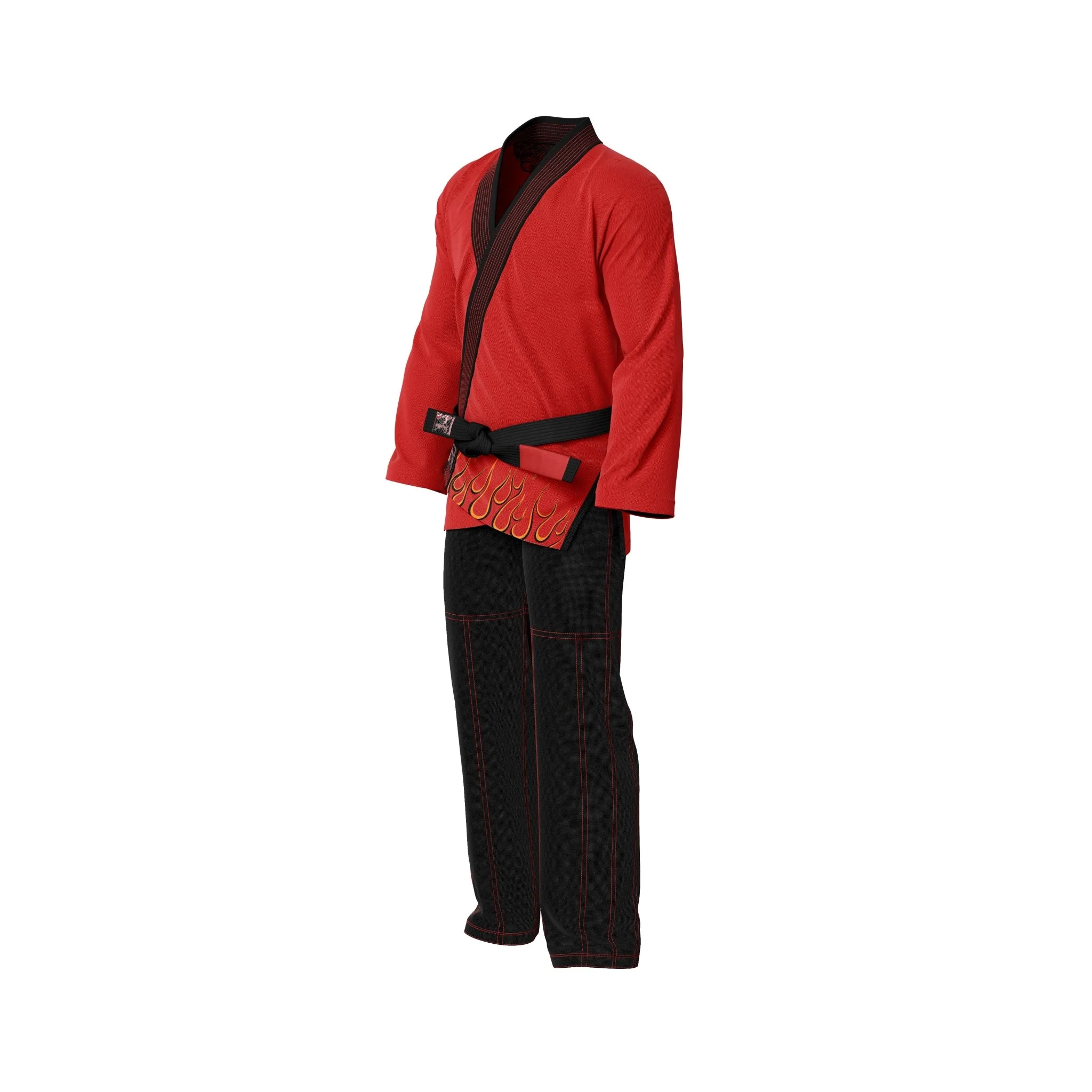 Firedrake Combat Sublimation Brazilian Jiu Jitsu GI (BJJ GI) - Image 5