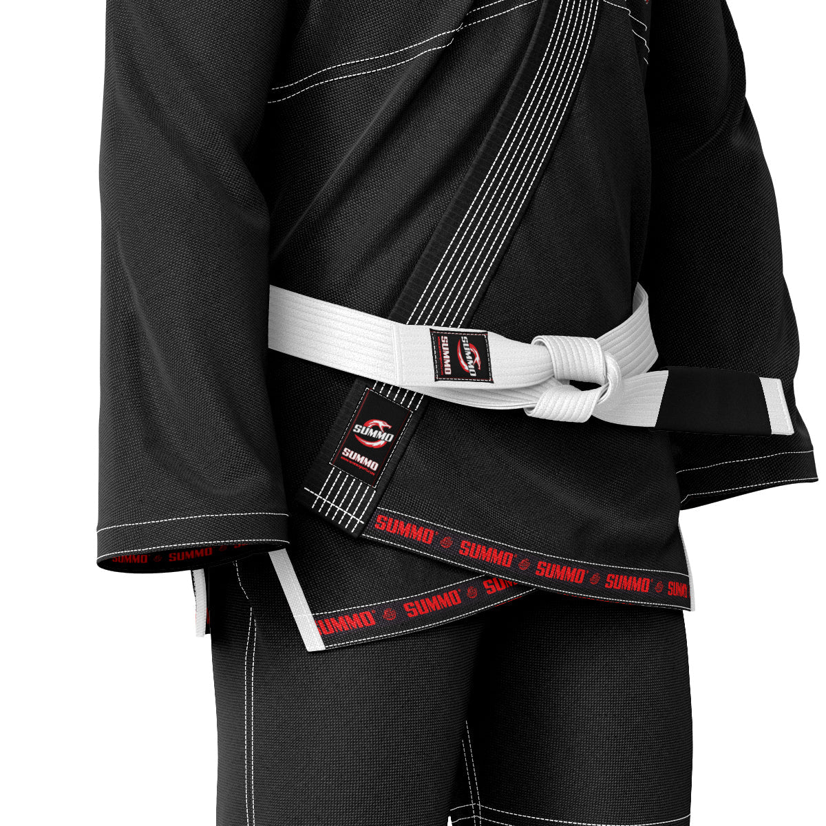 French Black Sublimation Brazilian Jiu Jitsu GI (BJJ GI) - Image 4