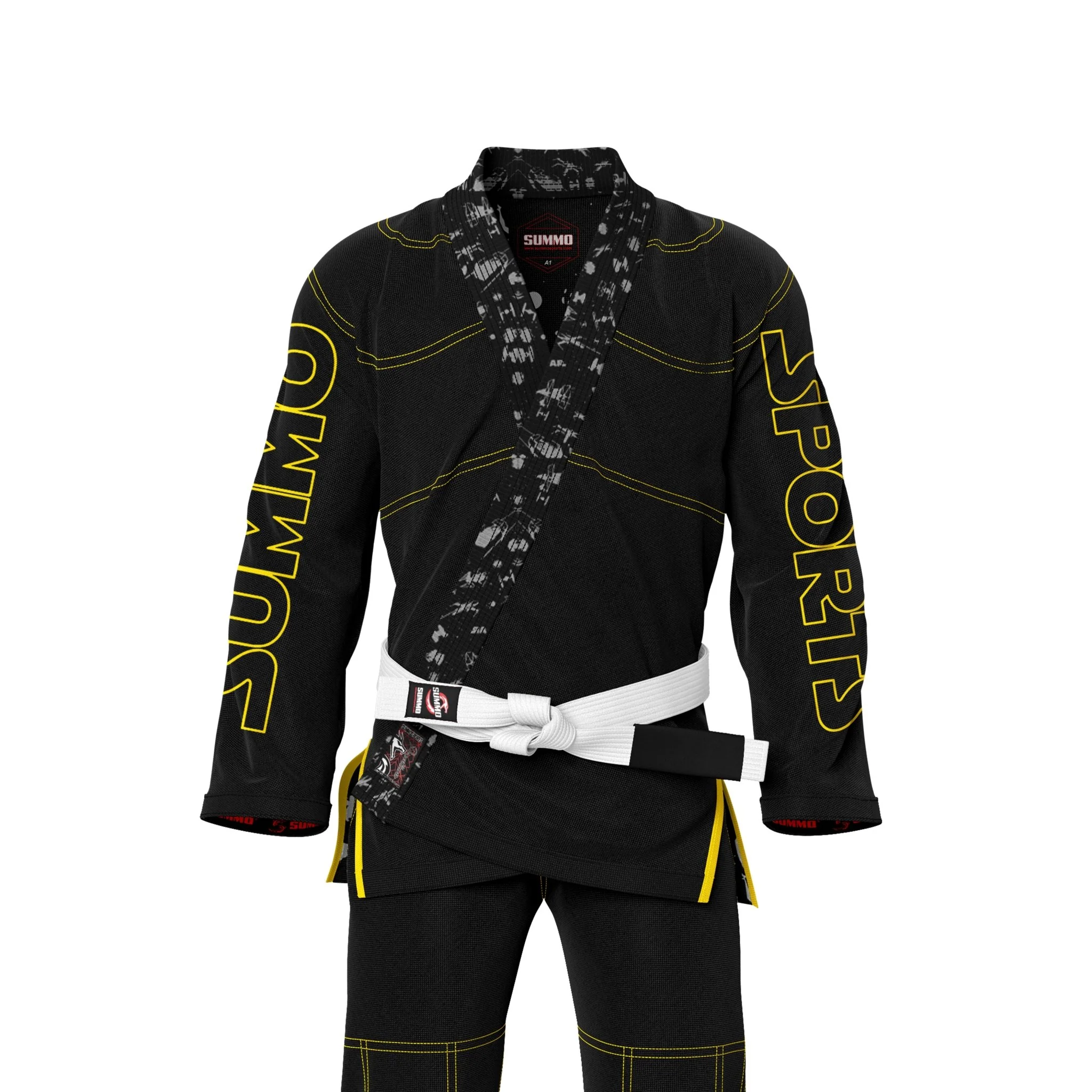 Galactic Grapplers Sublimation Brazilian Jiu Jitsu GI (BJJ GI) - Image 3