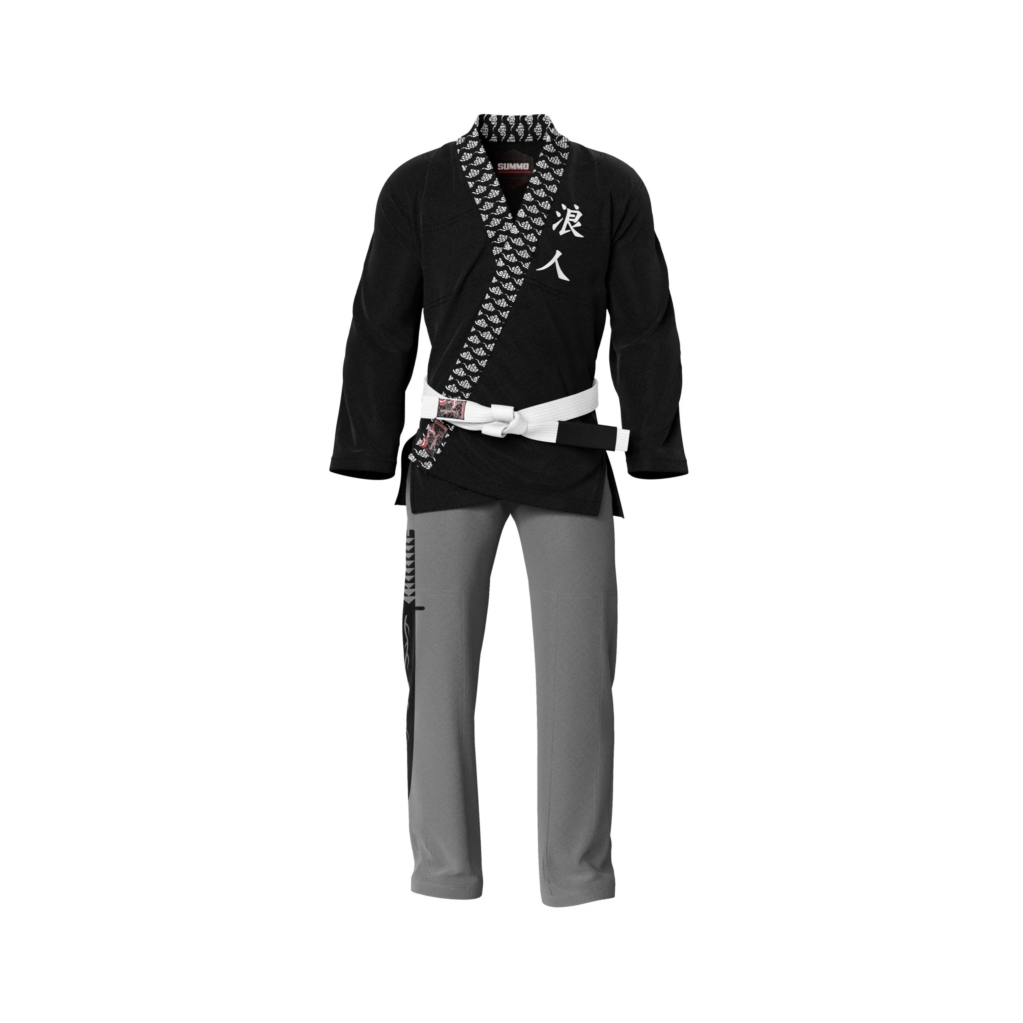 Ghost Ninja Sublimation Brazilian Jiu Jitsu Gi (BJJ GI) - Image 2