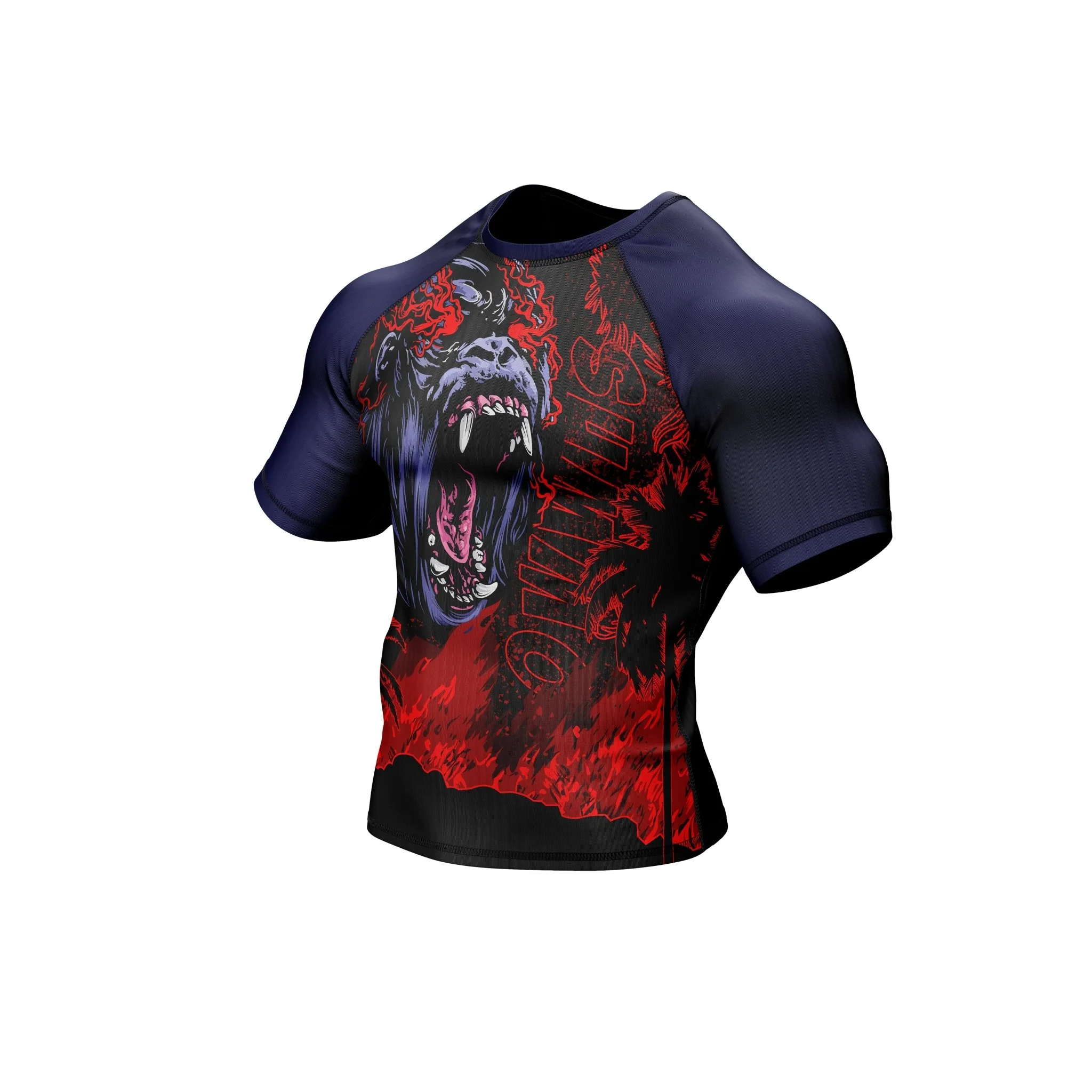 Godzilla vs. Kong Premium Bjj Rash Guard For Men/Women - Image 5
