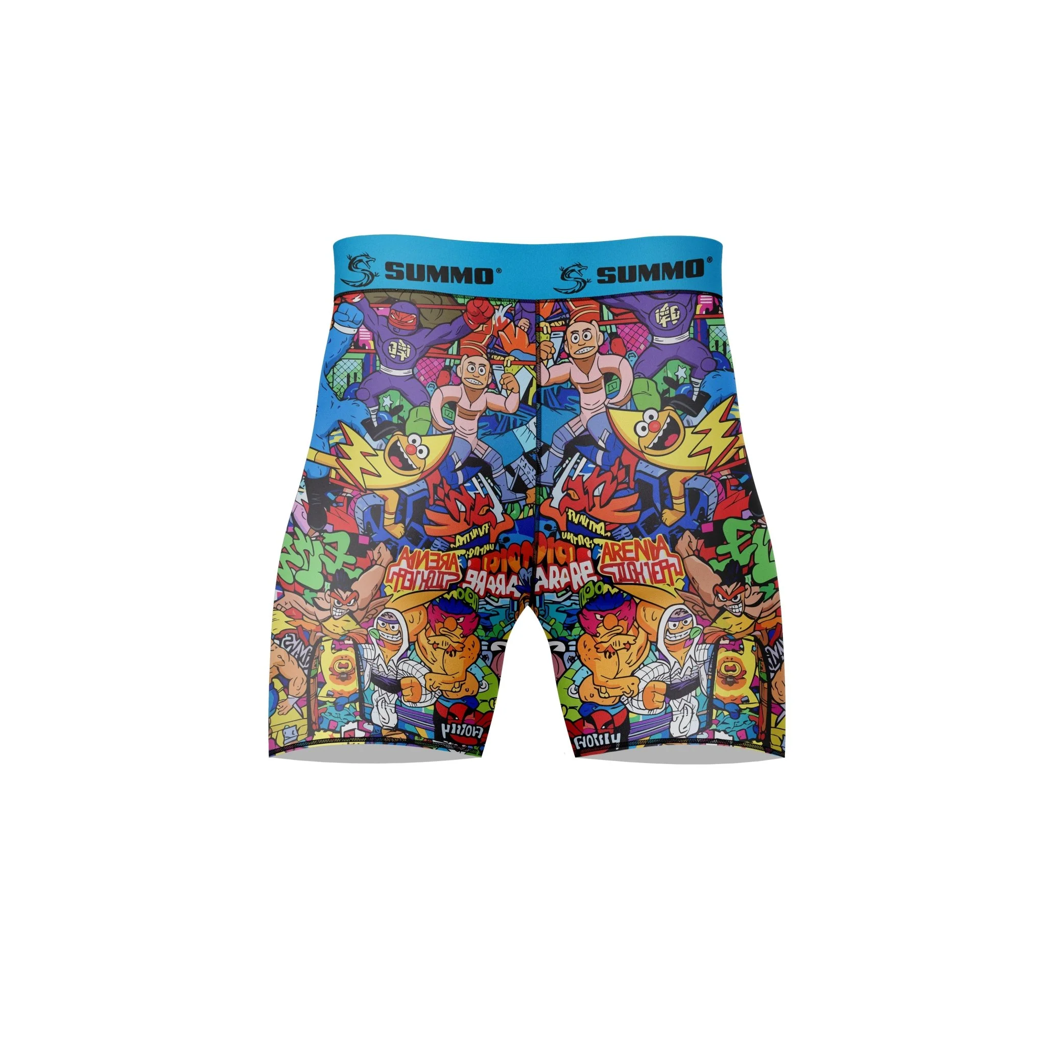 Graffle Wrestling Compression Shorts for Men/Women - Image 3