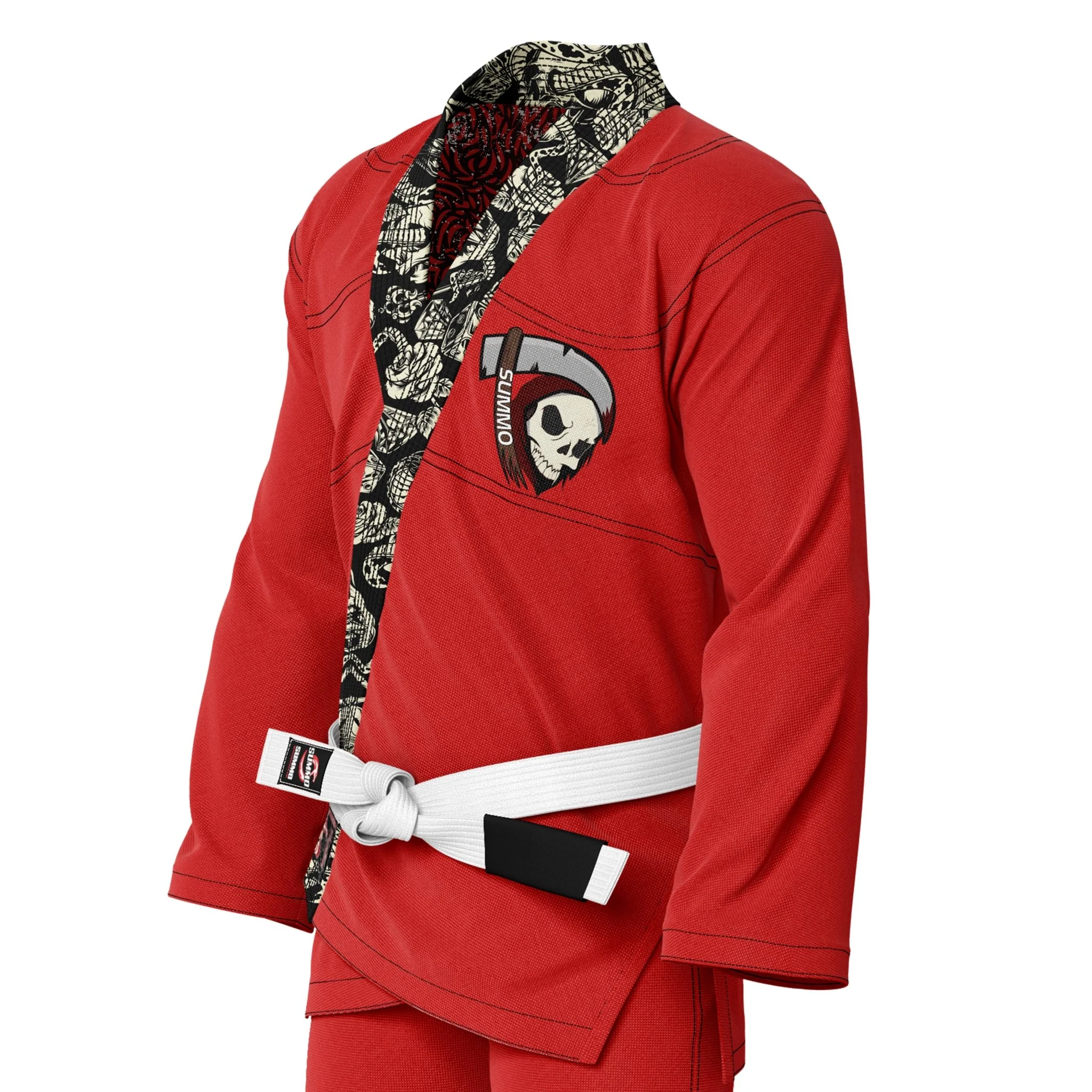 Grapple Grim Sublimation Brazilian Jiu Jitsu GI (BJJ GI) - Image 4