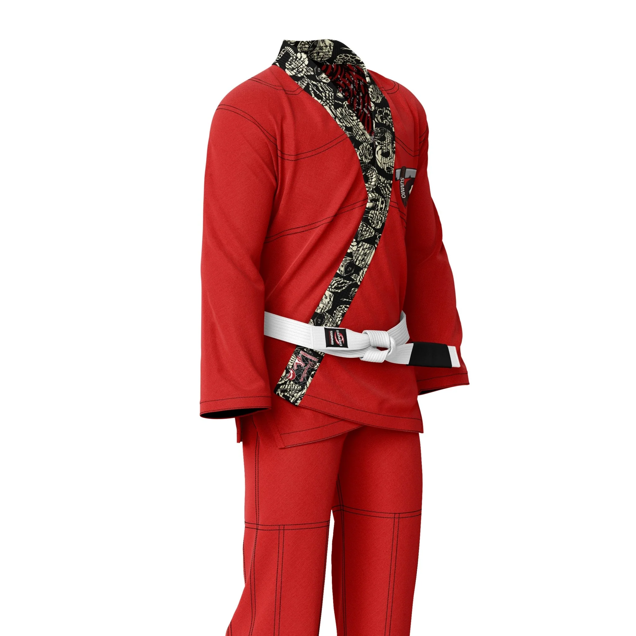 Grapple Grim Sublimation Brazilian Jiu Jitsu GI (BJJ GI) - Image 5