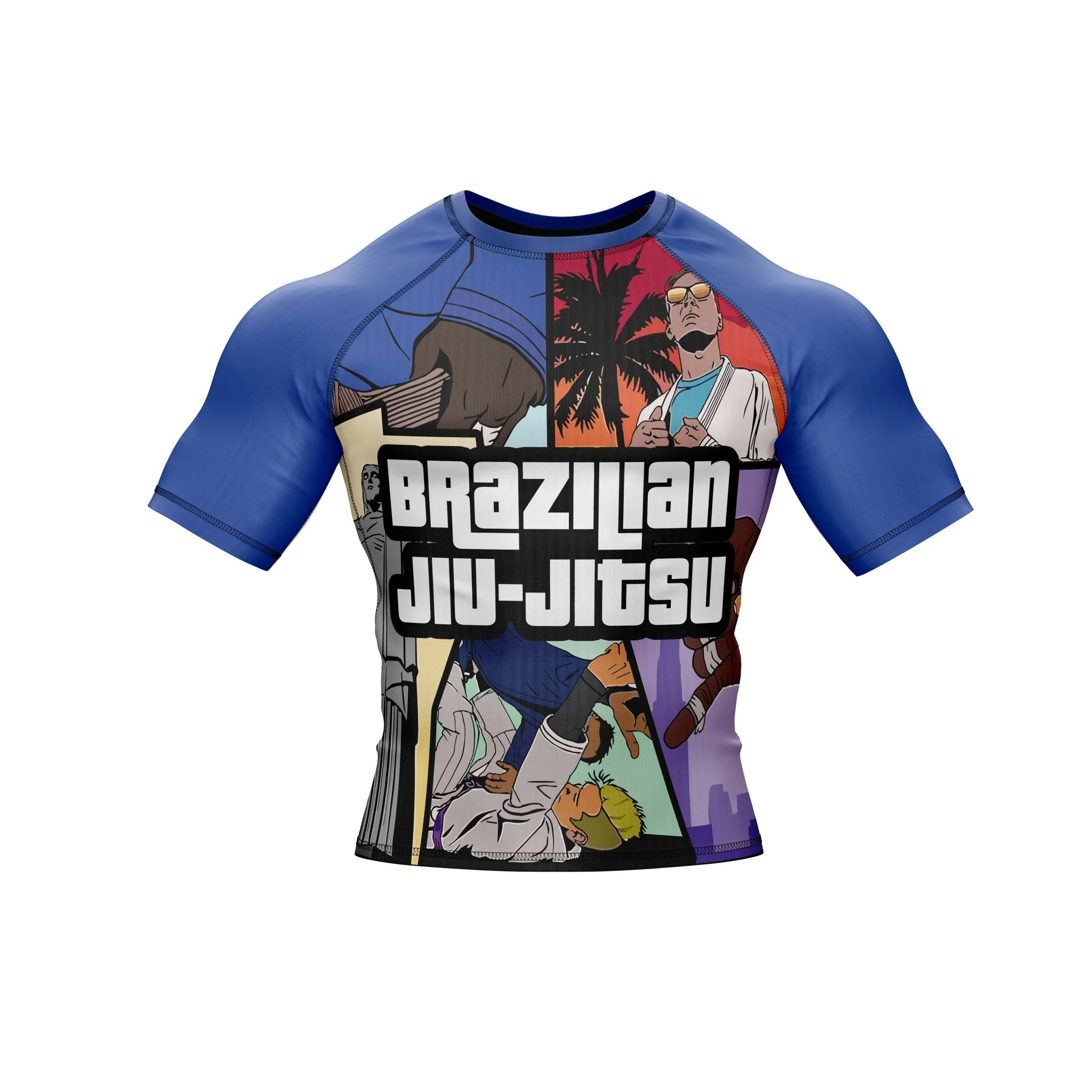 Grapple Theft Arts Premium Rash Guard For Men/Women - Image 4