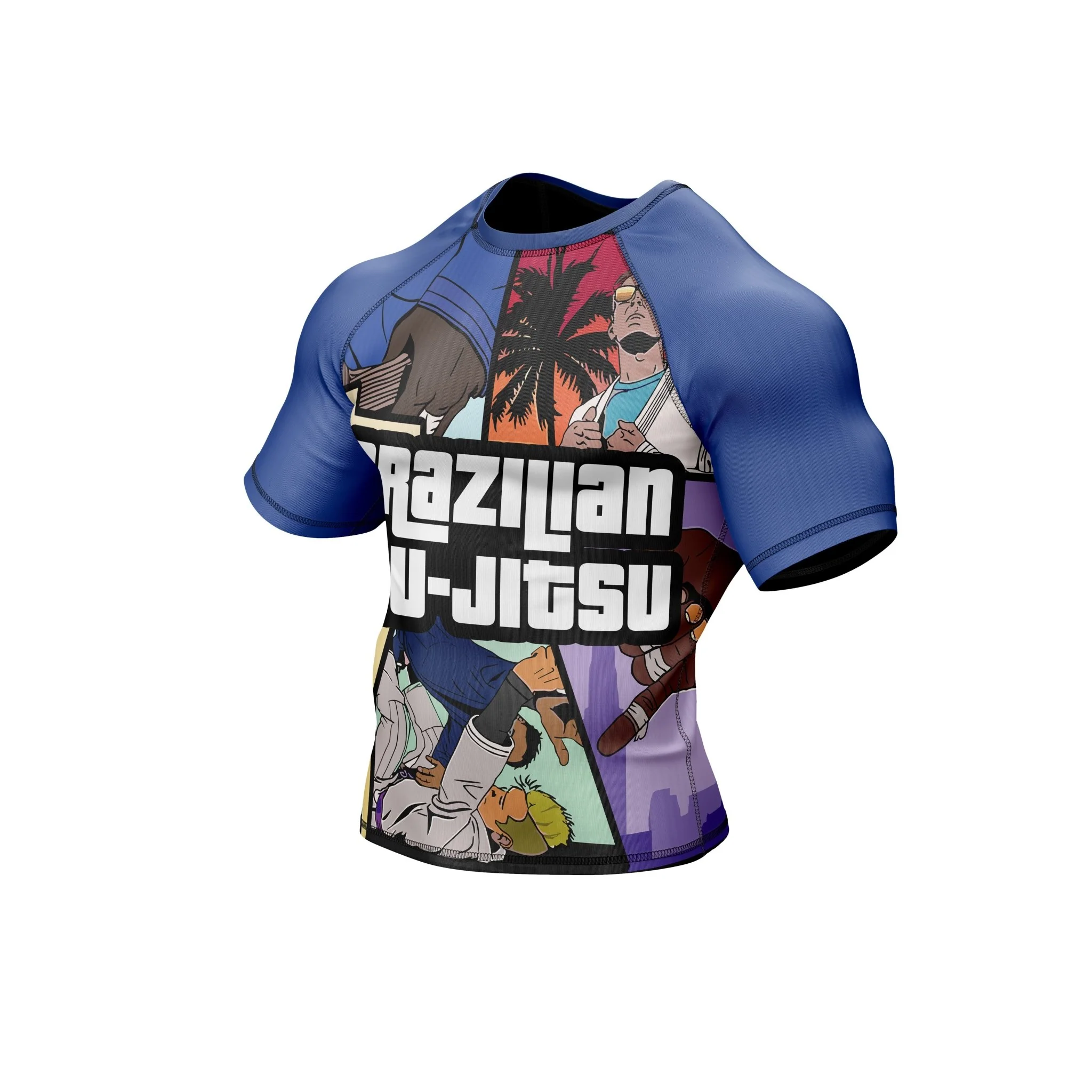 Grapple Theft Arts Premium Rash Guard For Men/Women - Image 5