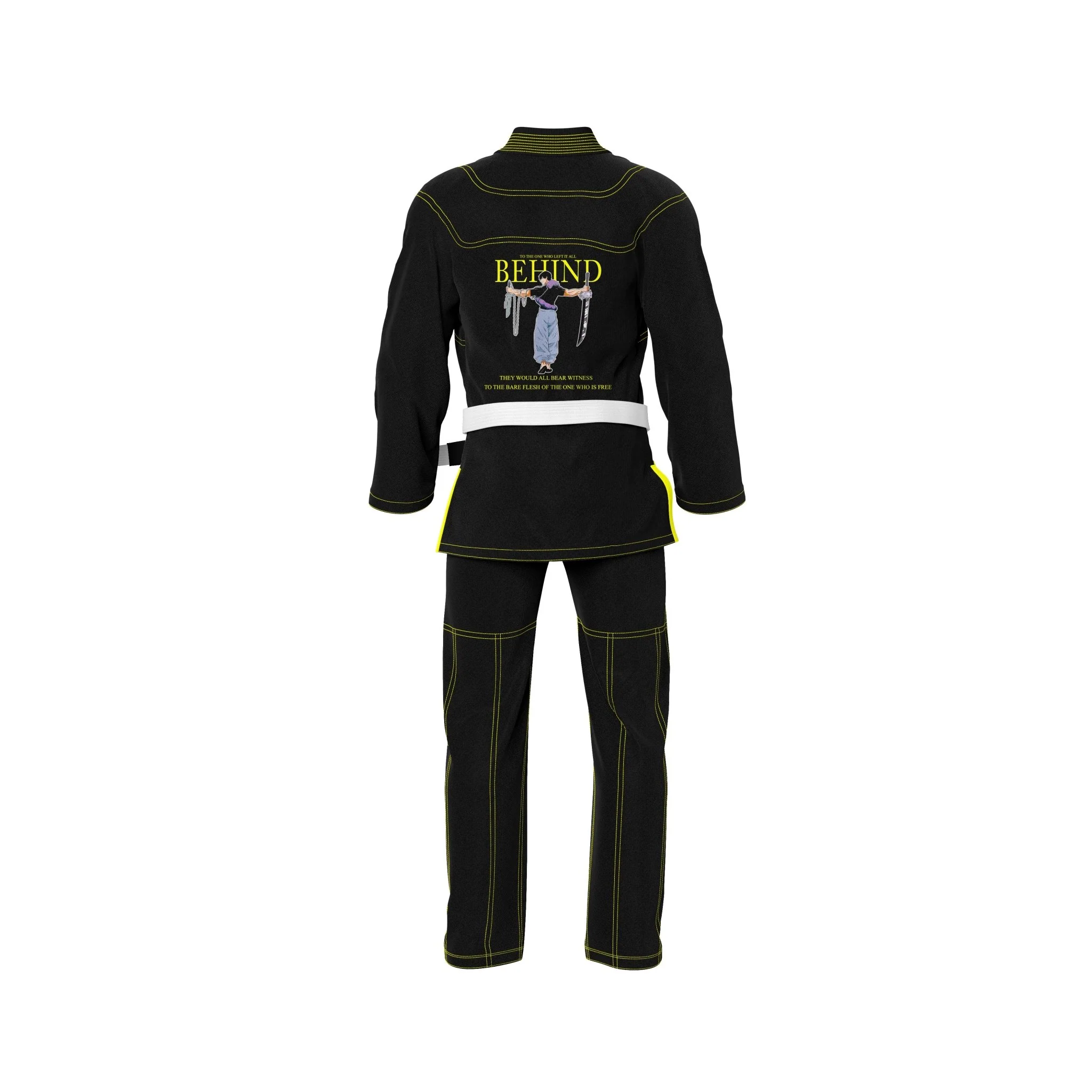 Heaven Slayer Sublimation Brazilian Jiu Jitsu Gi (BJJ GI) - Image 7