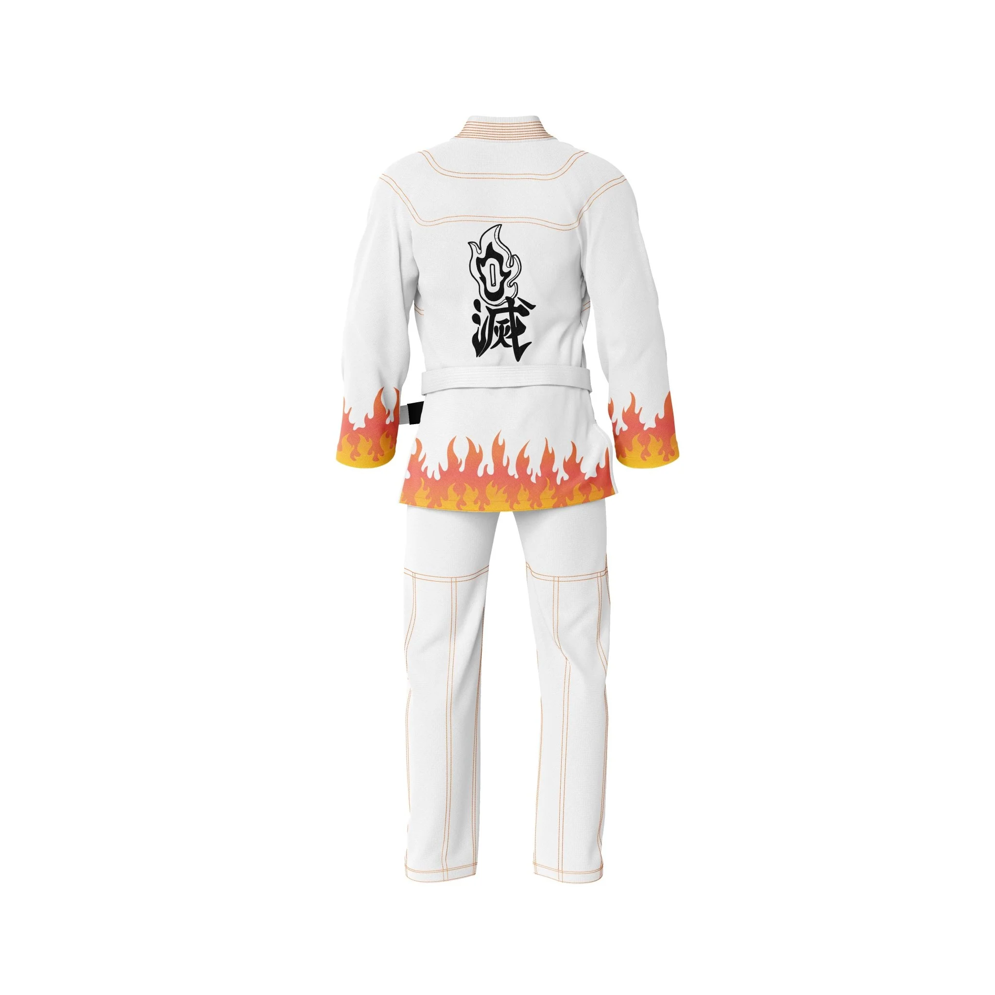 Inferno Roll Sublimation Brazilian Jiu Jitsu GI (BJJ GI) - Image 4