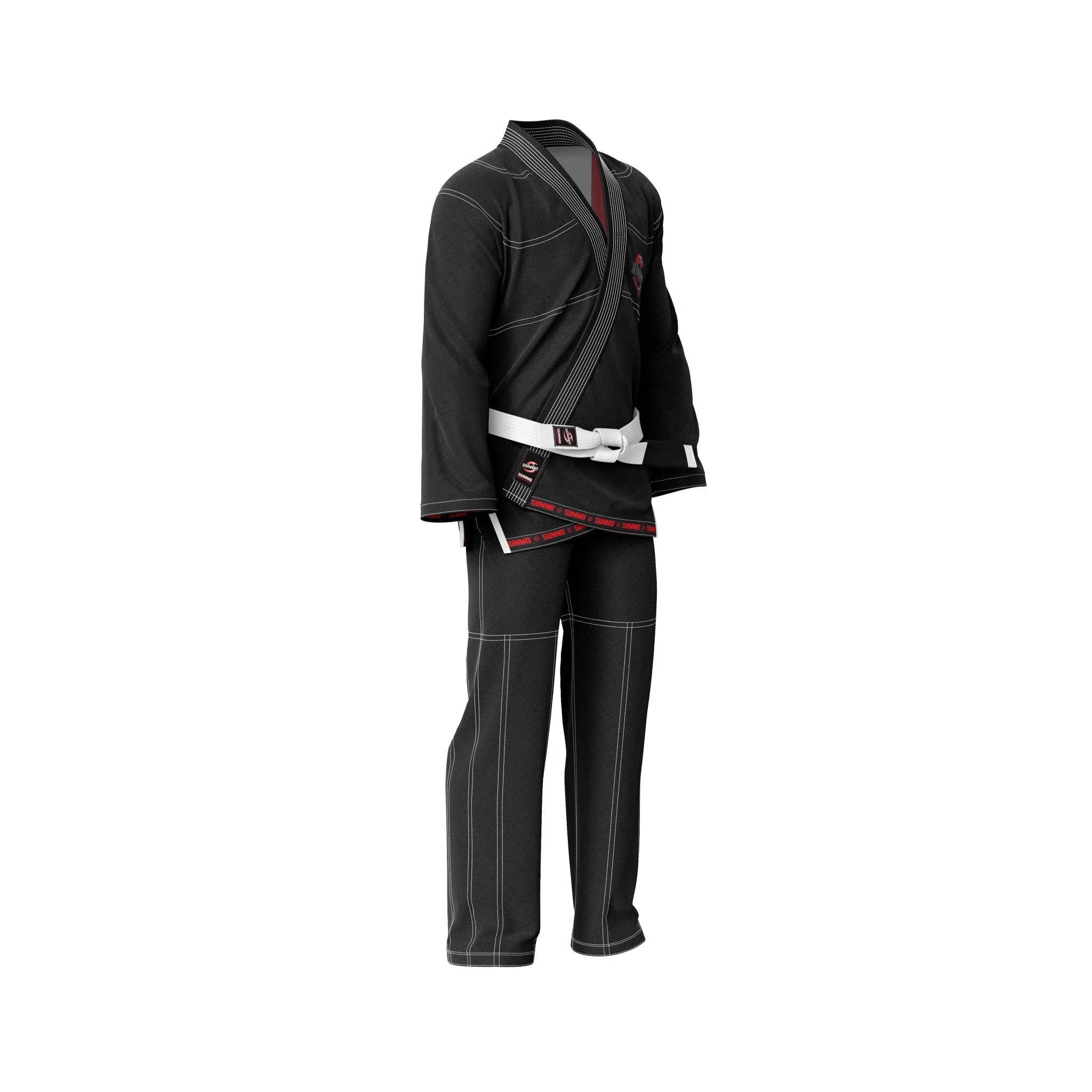 Italian Black Sublimation Brazilian Jiu Jitsu GI (BJJ GI) - Image 3