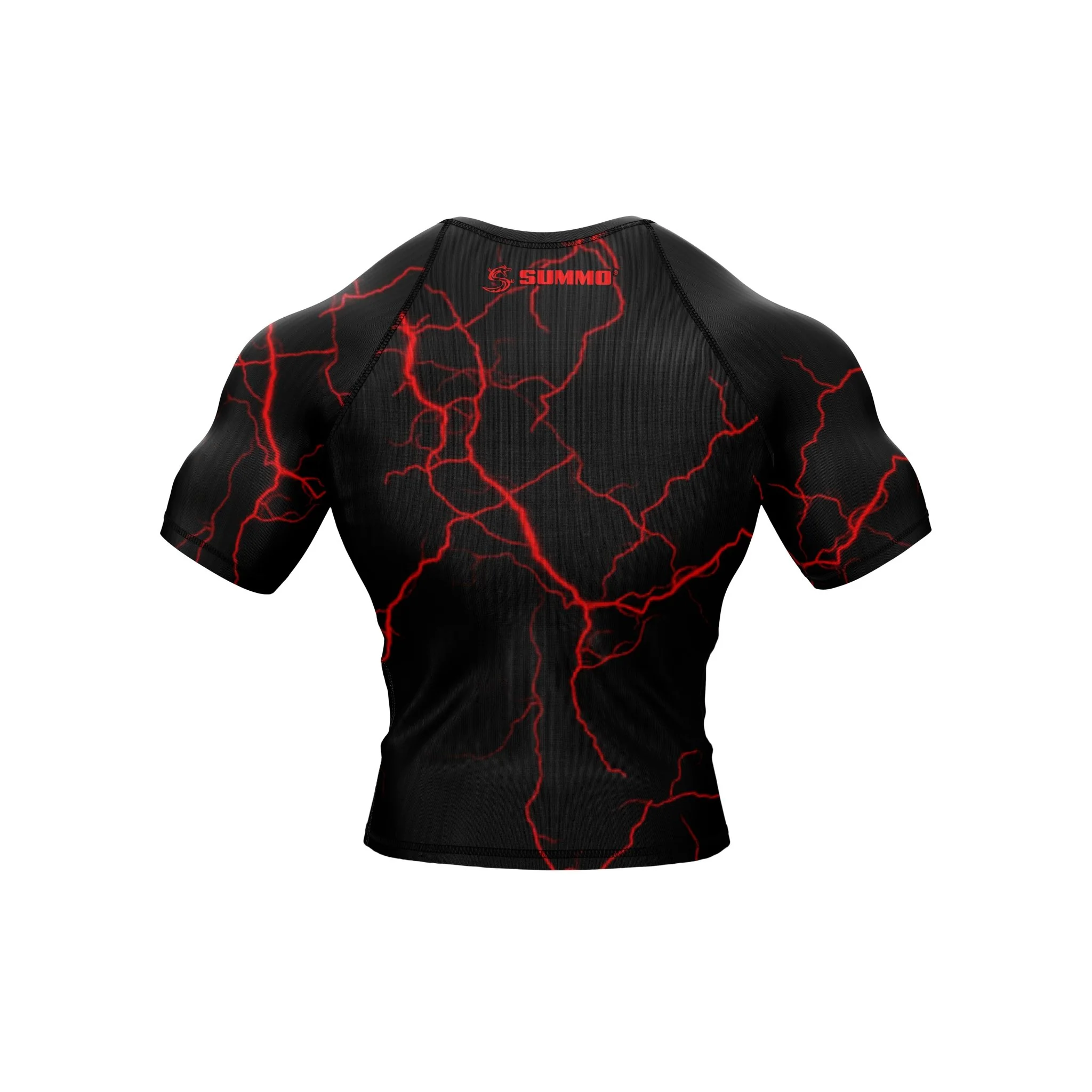 Lightning Skull Premium Bjj Rash Guard For Men/Women - Image 5