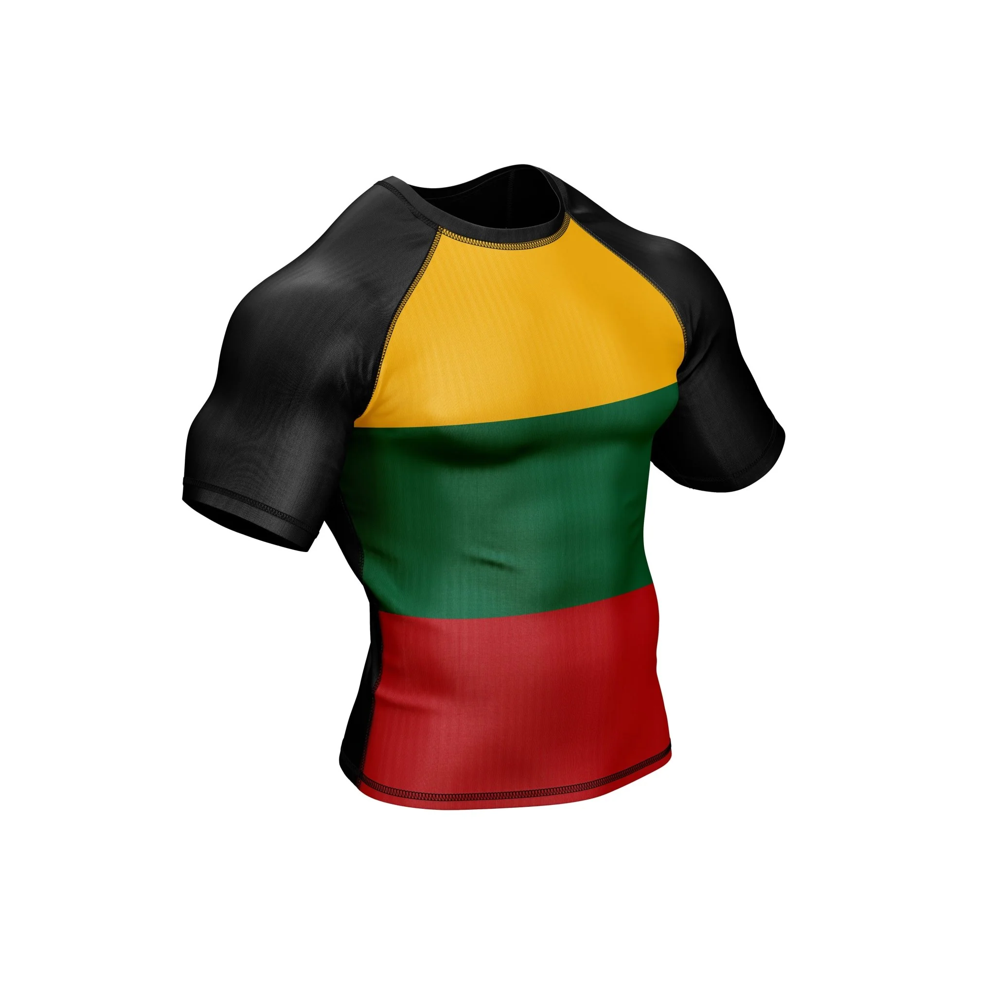Lithuania Patriotic Rash Guard For Men/Women - Image 5