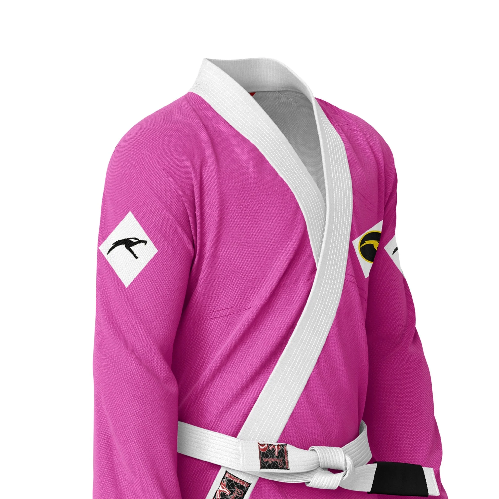 Mighty Morphin Grappler – Pink Sublimation Brazilian Jiu Jitsu Gi - Image 9