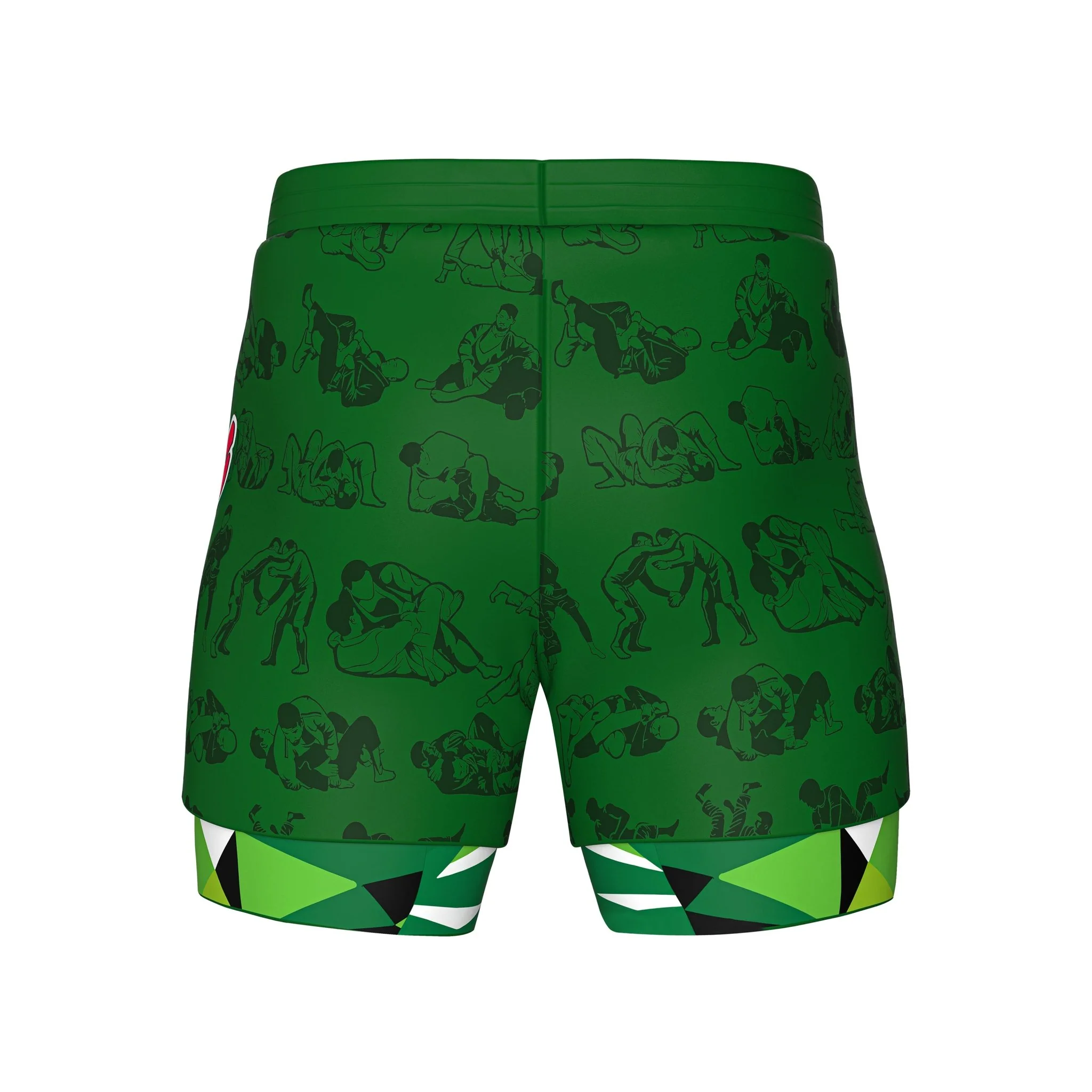 Mountin' Dudes 2 In One Training Shorts - Image 4