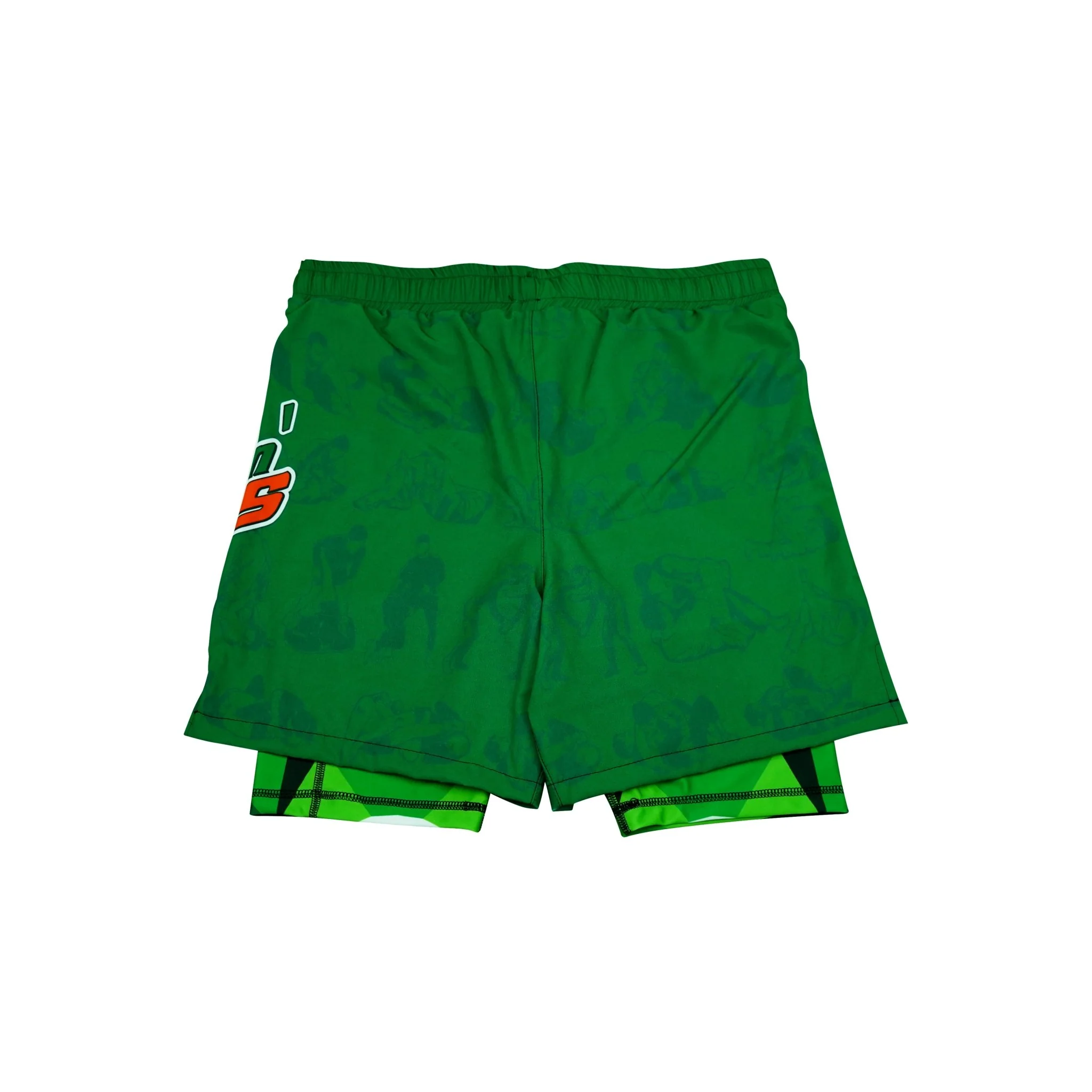 Mountin' Dudes 2 In One Training Shorts - Image 7