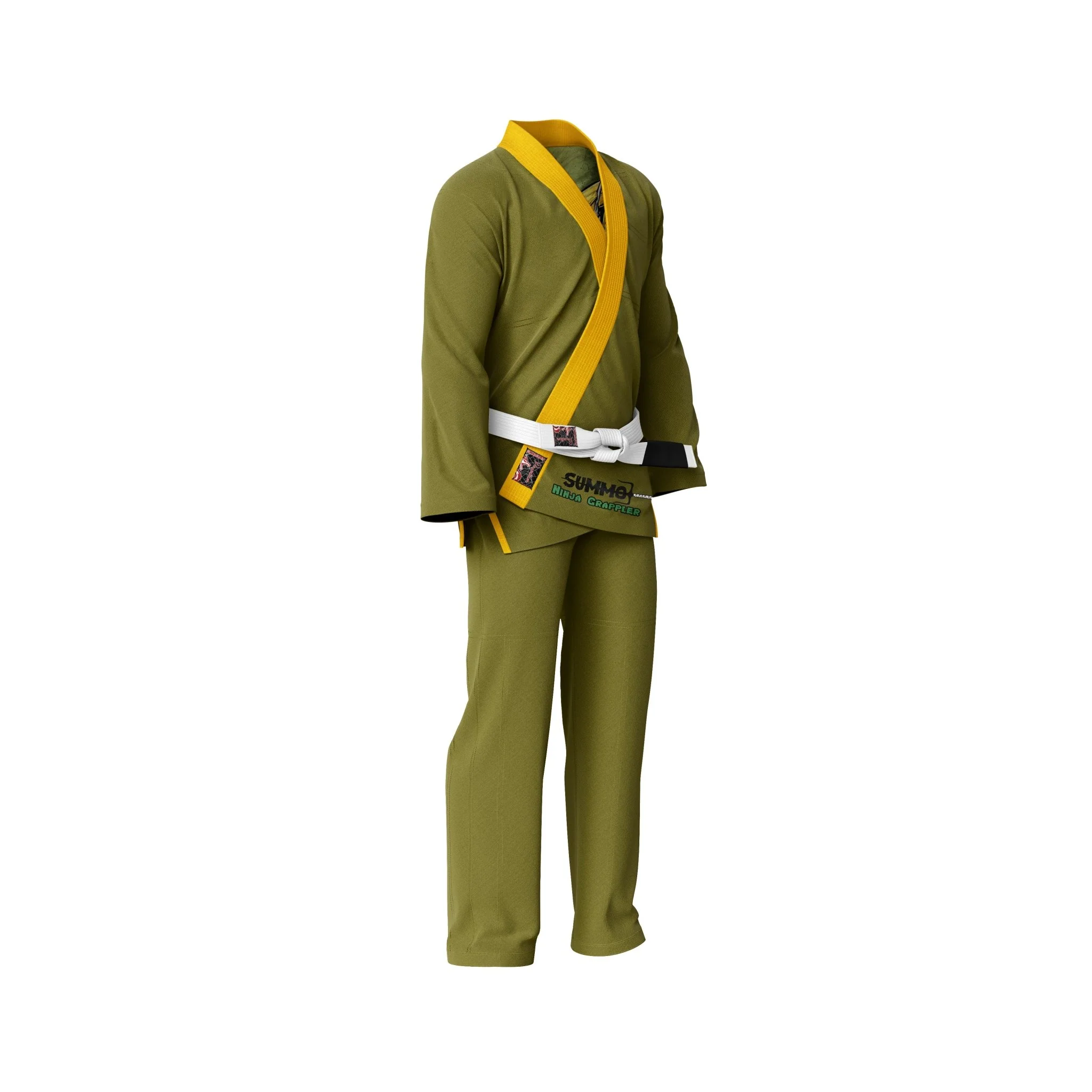 Ninja Grappler Sublimation Brazilian Jiu Jitsu GI (BJJ GI) - Image 4