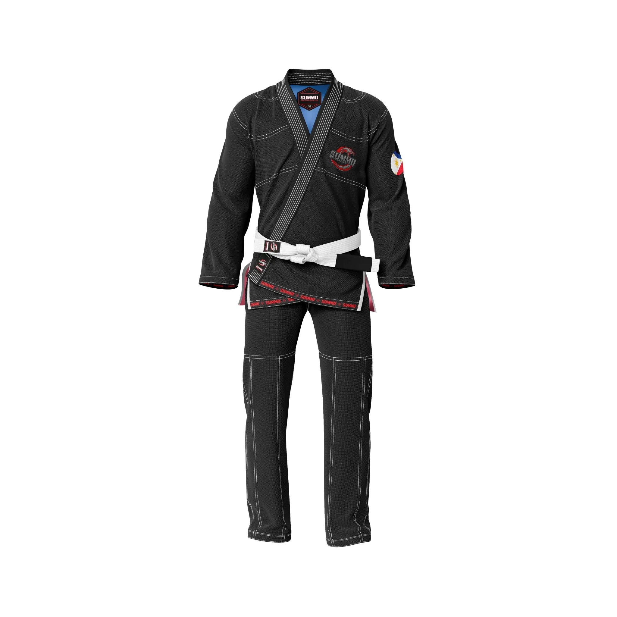 Philippines Black Sublimation Brazilian Jiu Jitsu GI (BJJ GI) - Image 2