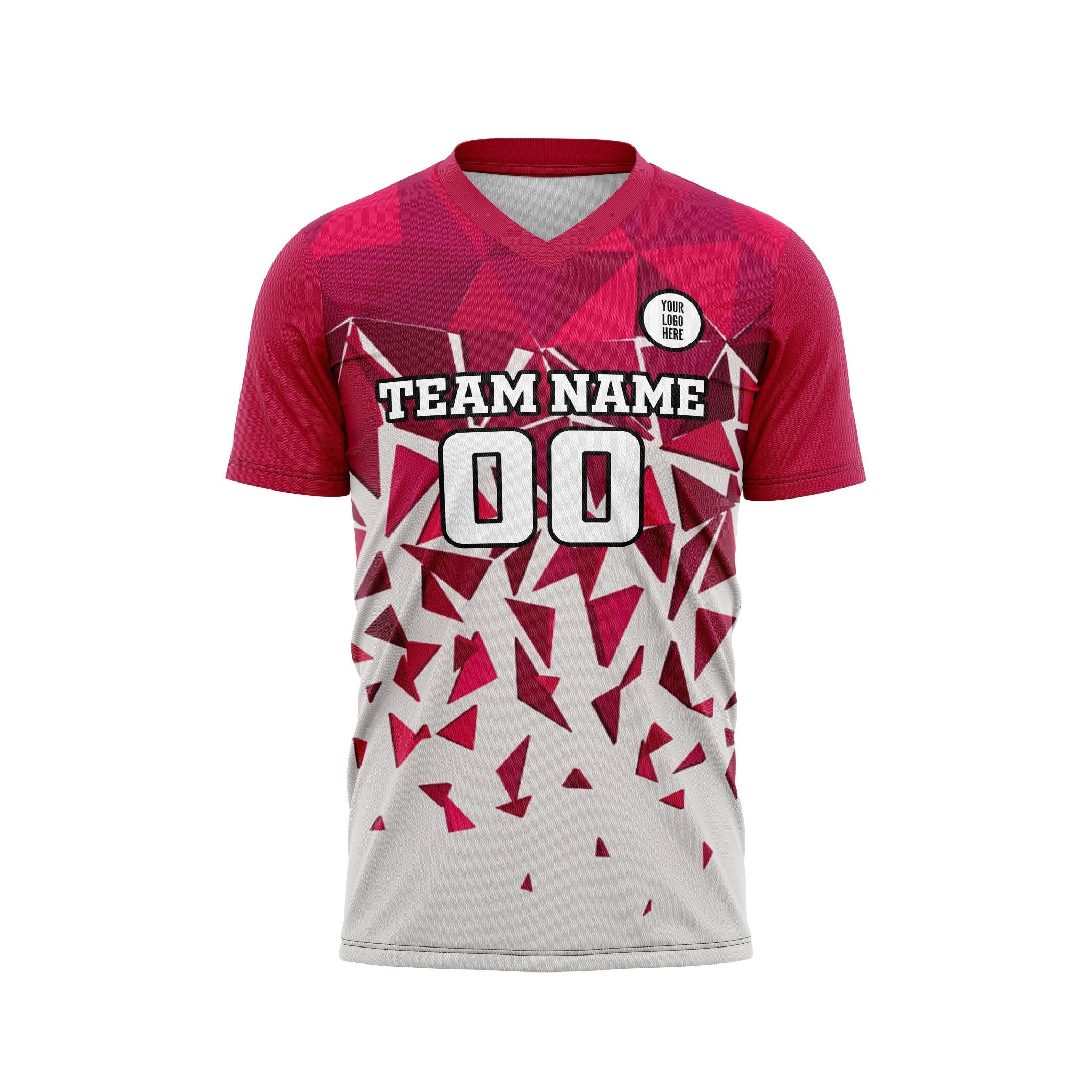 Pink Edge Custom Soccer Uniform - Image 2