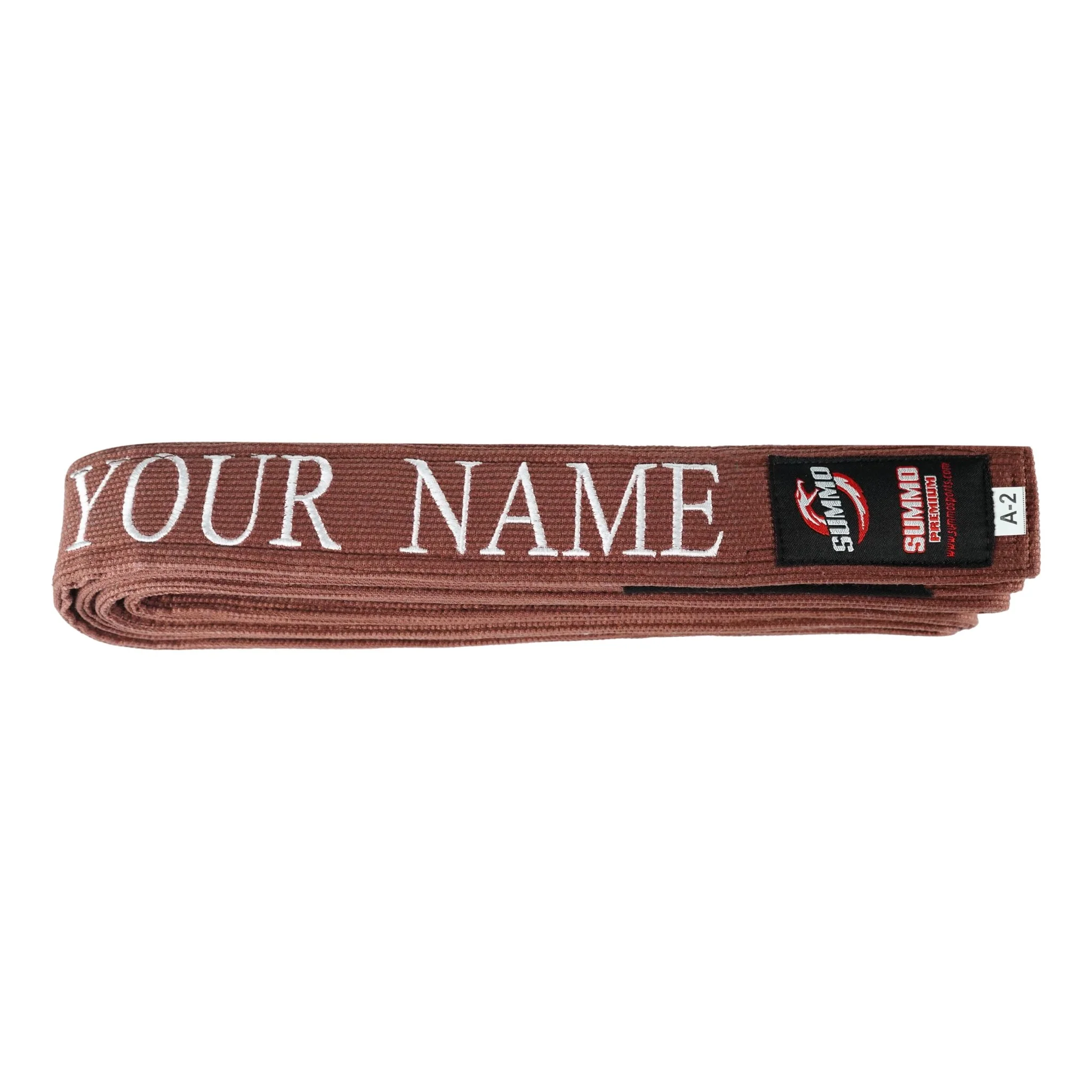 Premium Custom Name Brazilian Jiu Jitsu BJJ Belt - Image 5