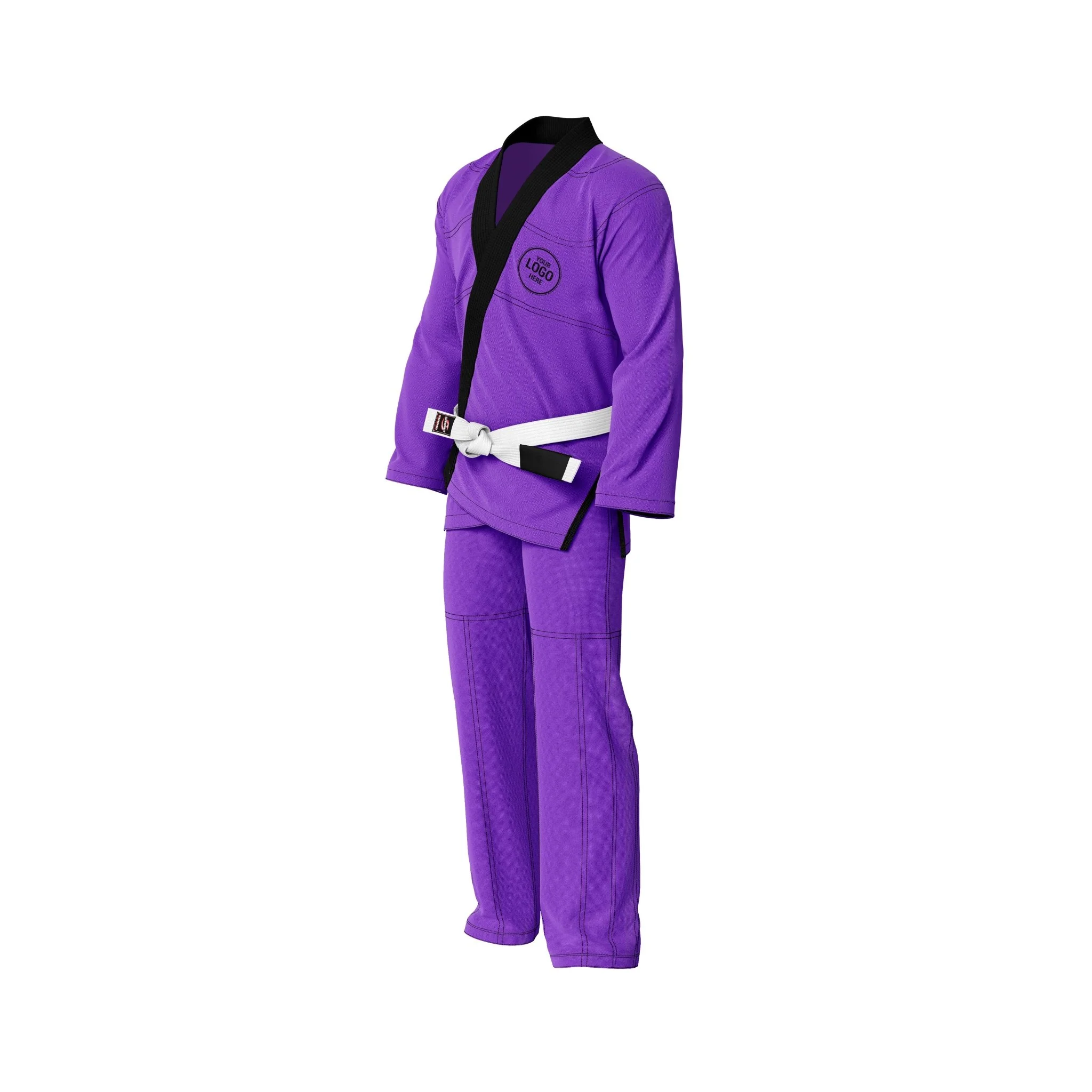 Premium Custom Name/Logo Purple Brazilian Jiu Jitsu Gi (BJJ GI) - Image 3