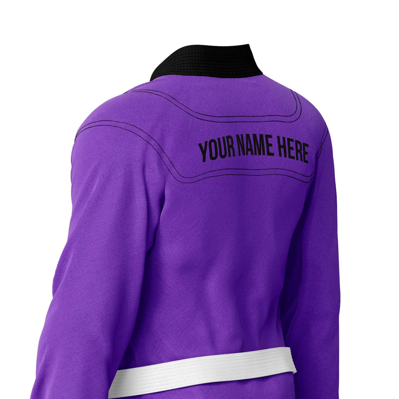 Premium Custom Name/Logo Purple Brazilian Jiu Jitsu Gi (BJJ GI) - Image 4
