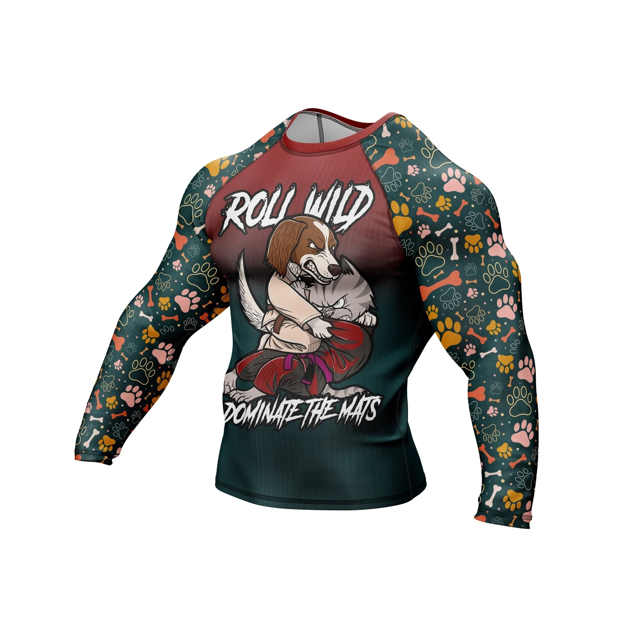 Roll Wild Premium Bjj Rash Guard For Men/Women - Image 2