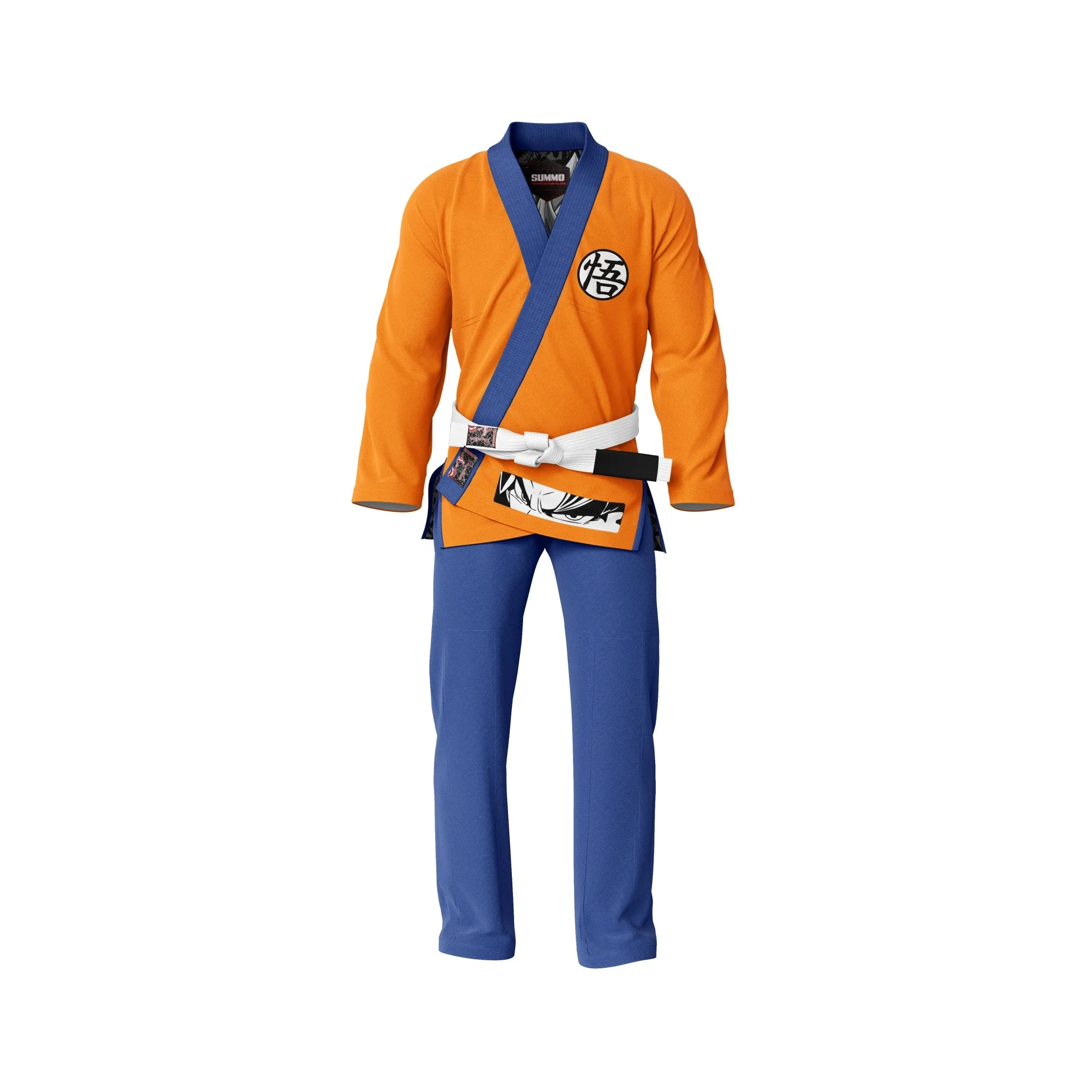Saiyan Guard Sublimation Brazilian Jiu Jitsu Gi - Image 2