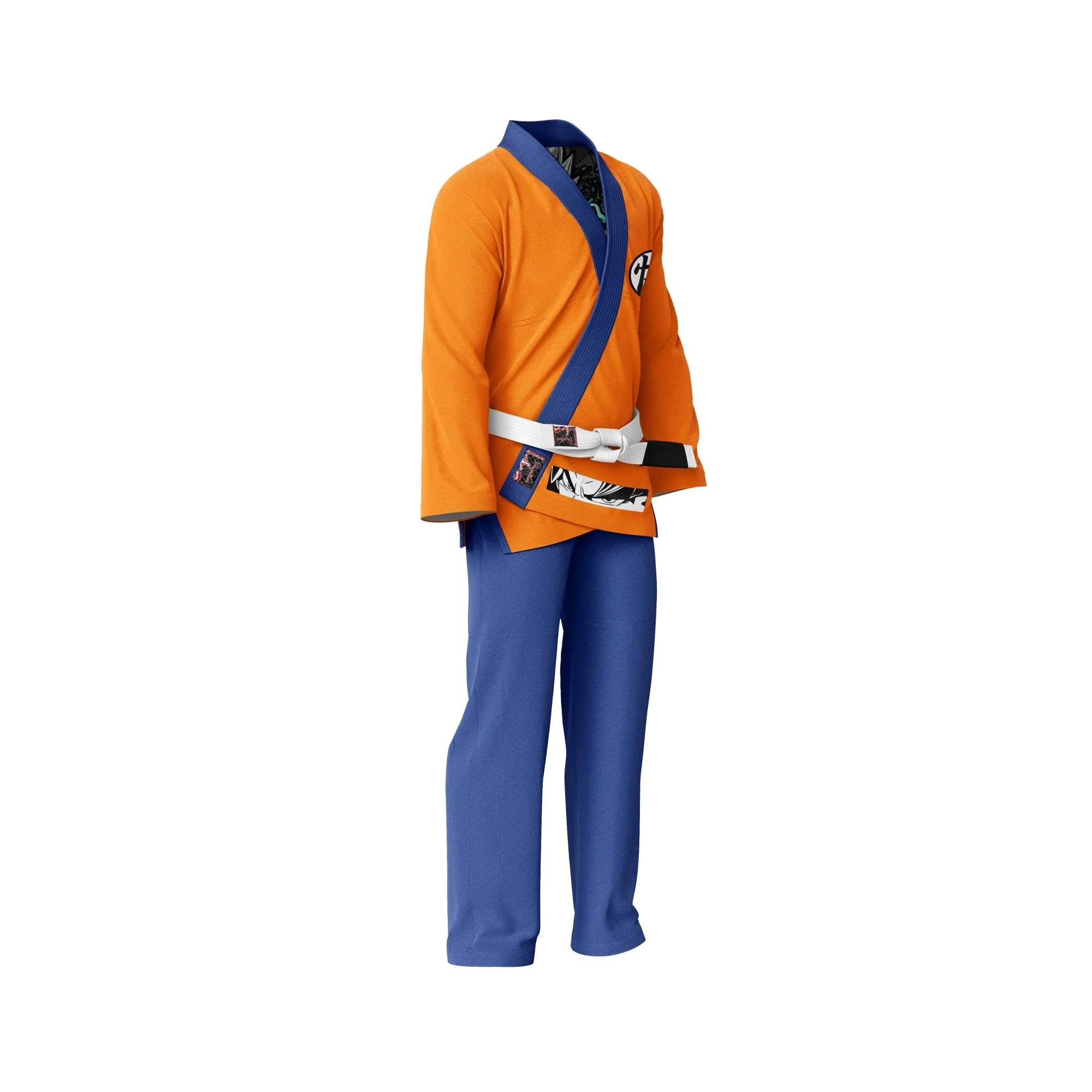 Saiyan Guard Sublimation Brazilian Jiu Jitsu Gi - Image 8
