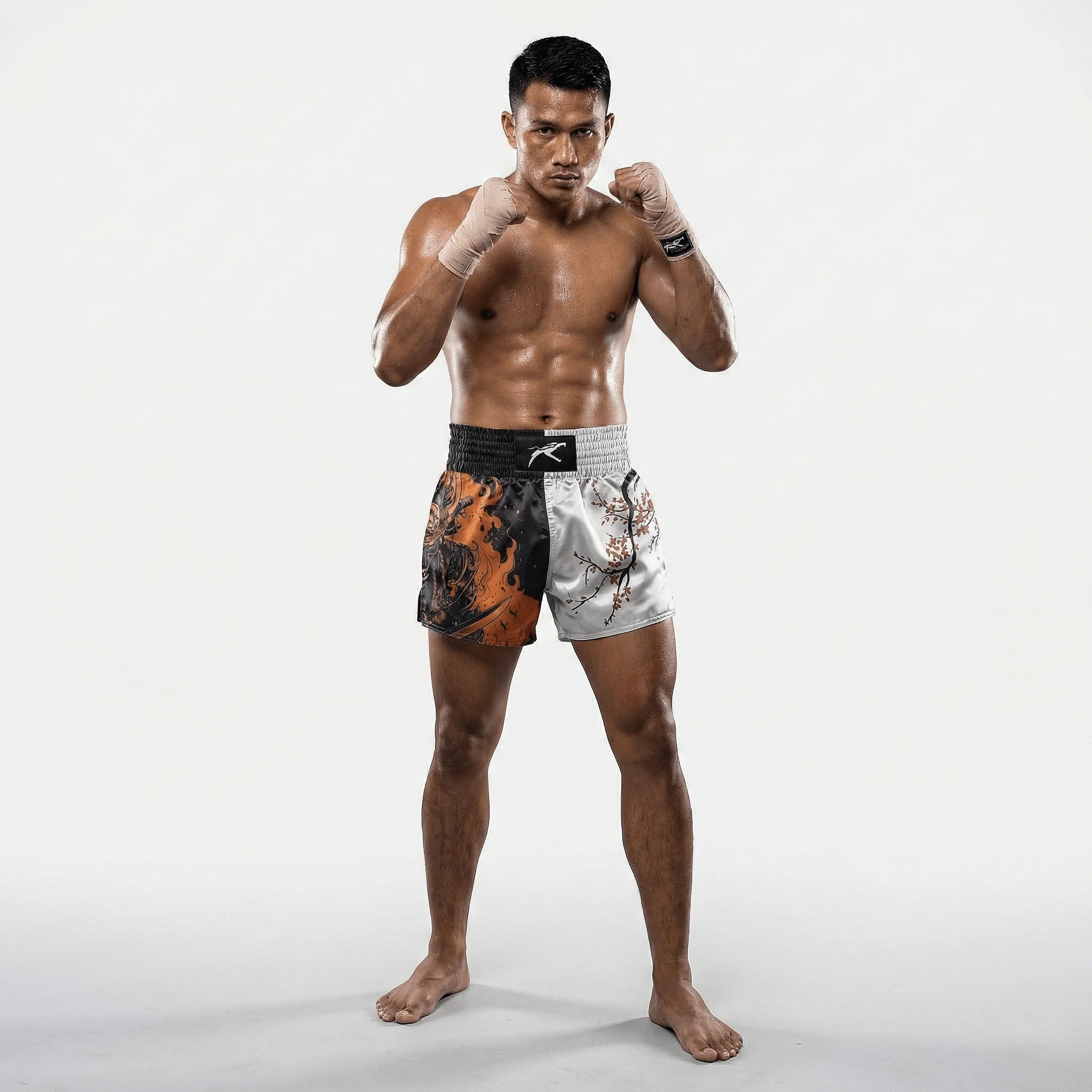 Sakura & Steel Muay Thai Shorts - Image 3