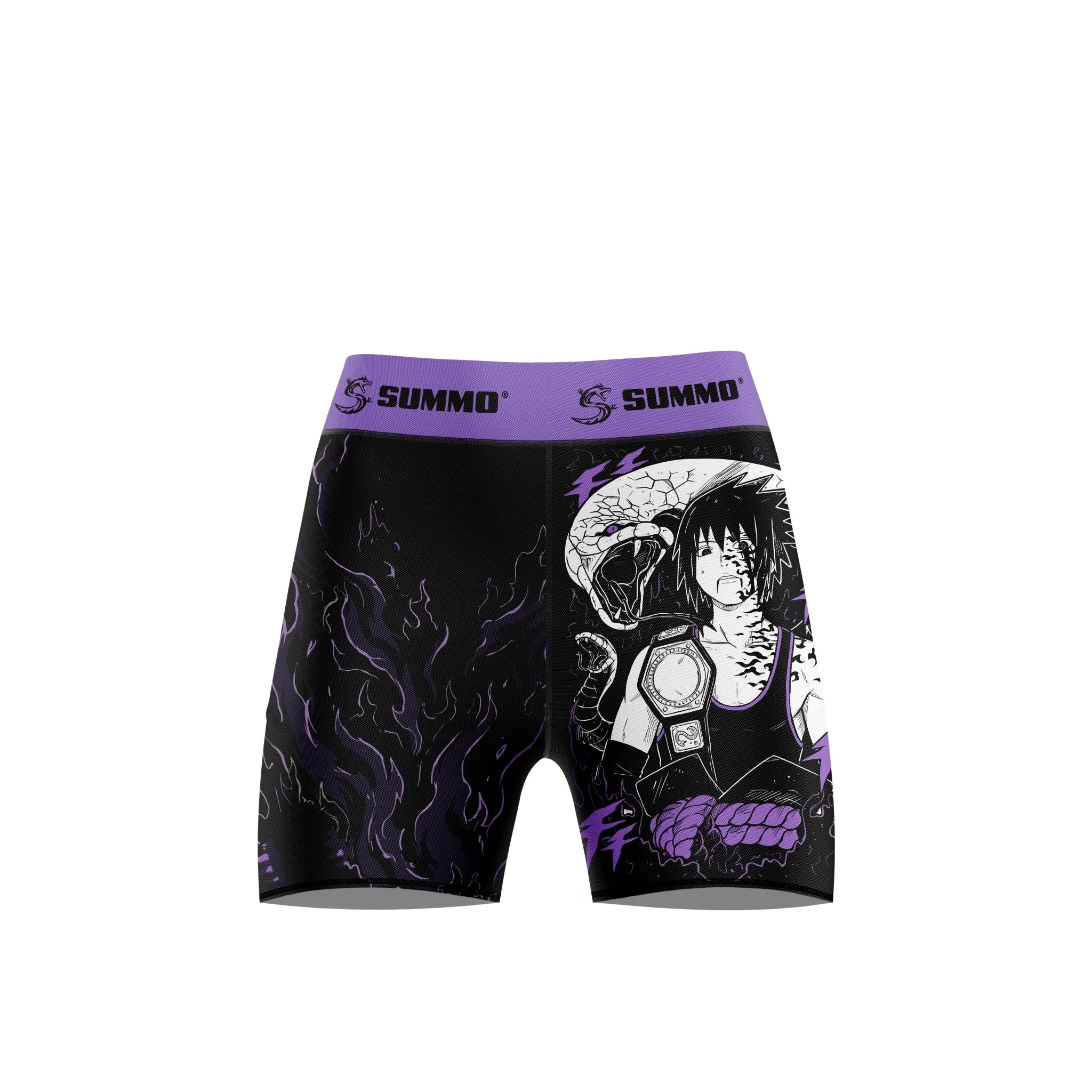 Shadow Serpent Wrestling Compression Shorts for Men/Women - Image 4