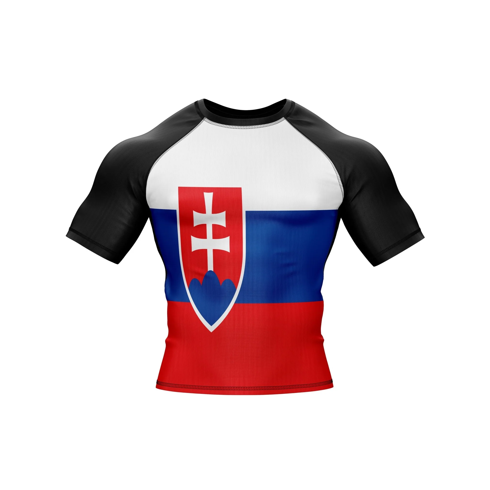 Slovakia Patriotic Rash Guard For Men/Women - Image 4