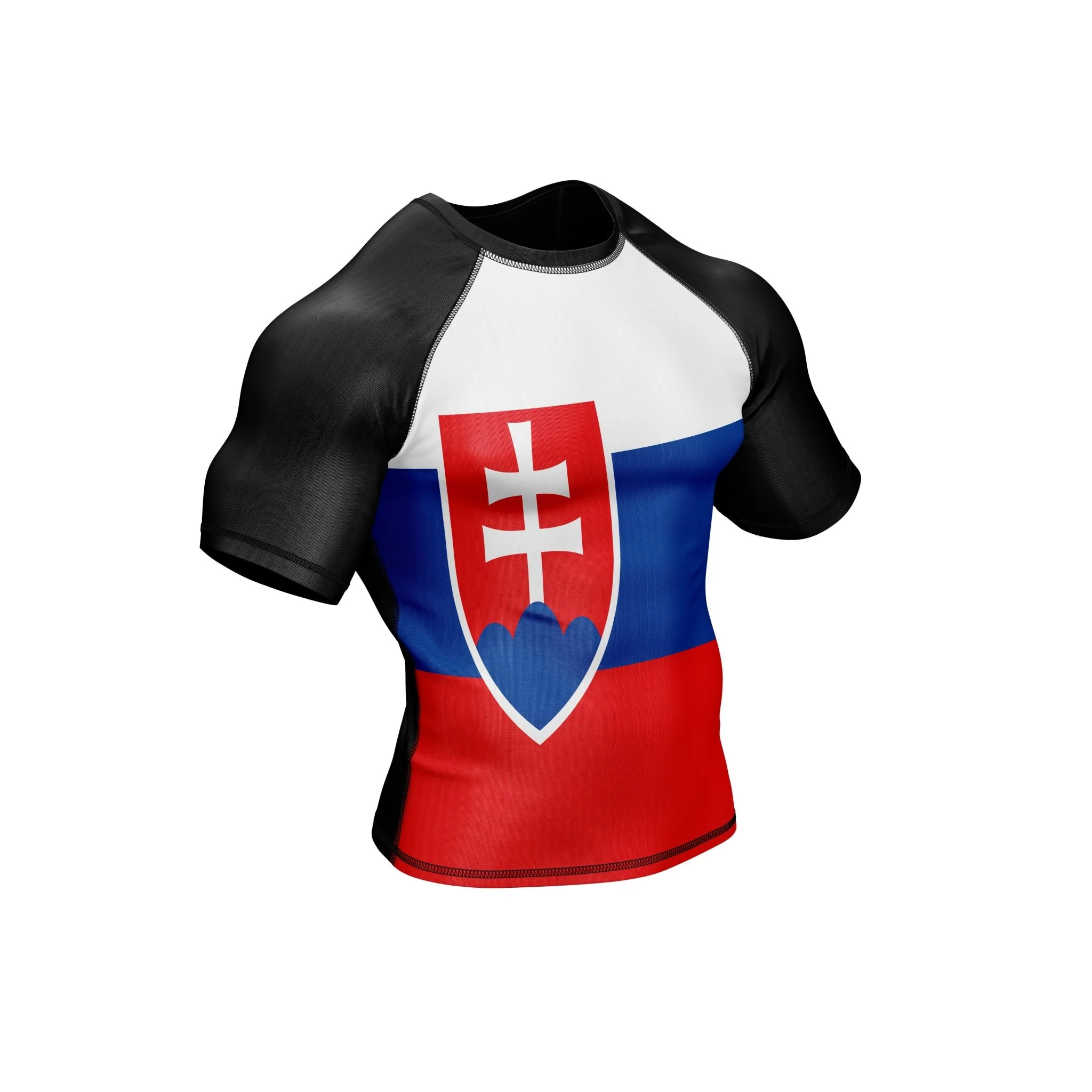 Slovakia Patriotic Rash Guard For Men/Women - Image 5