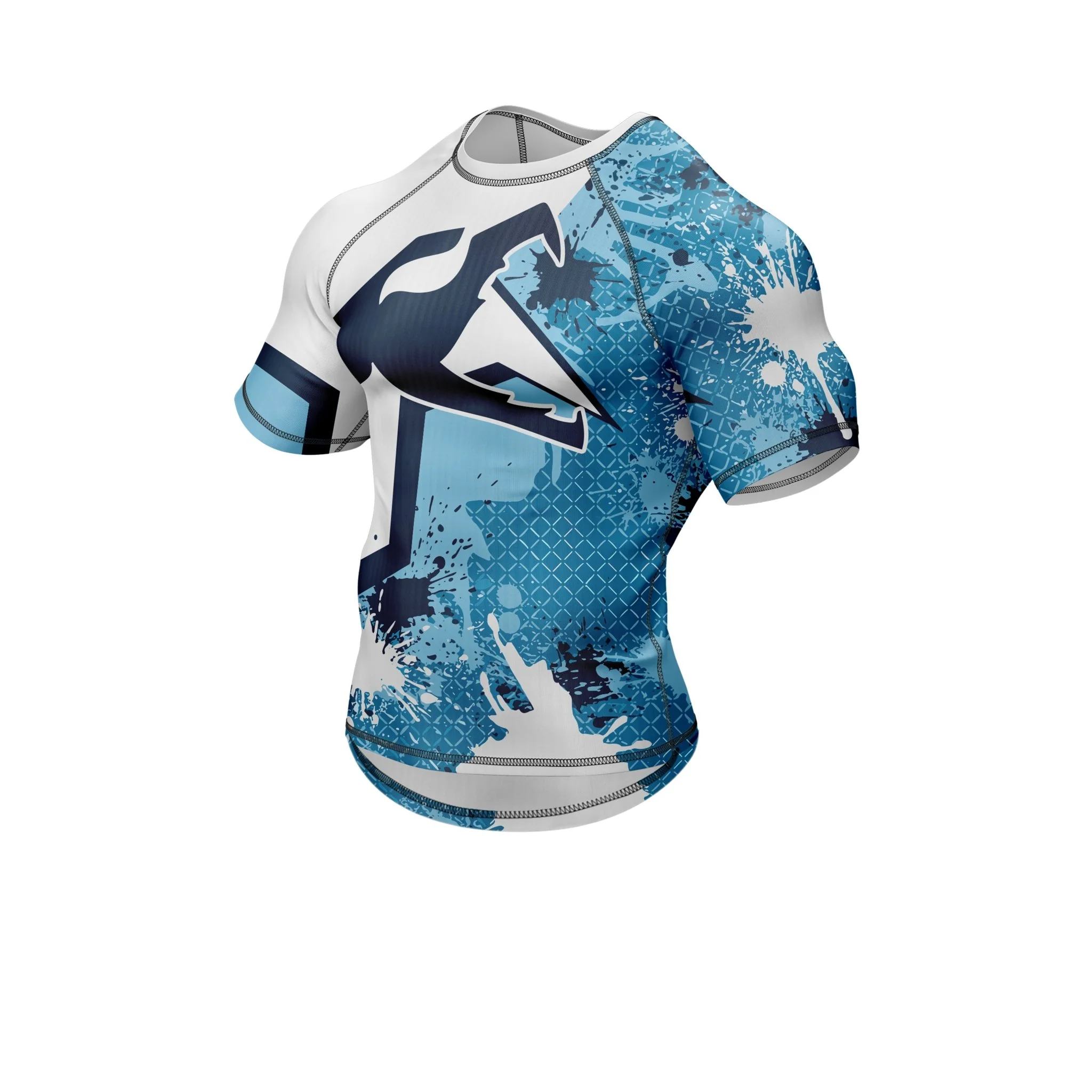 Splash Slam Wrestling Compression Top For Men/Women - Image 5