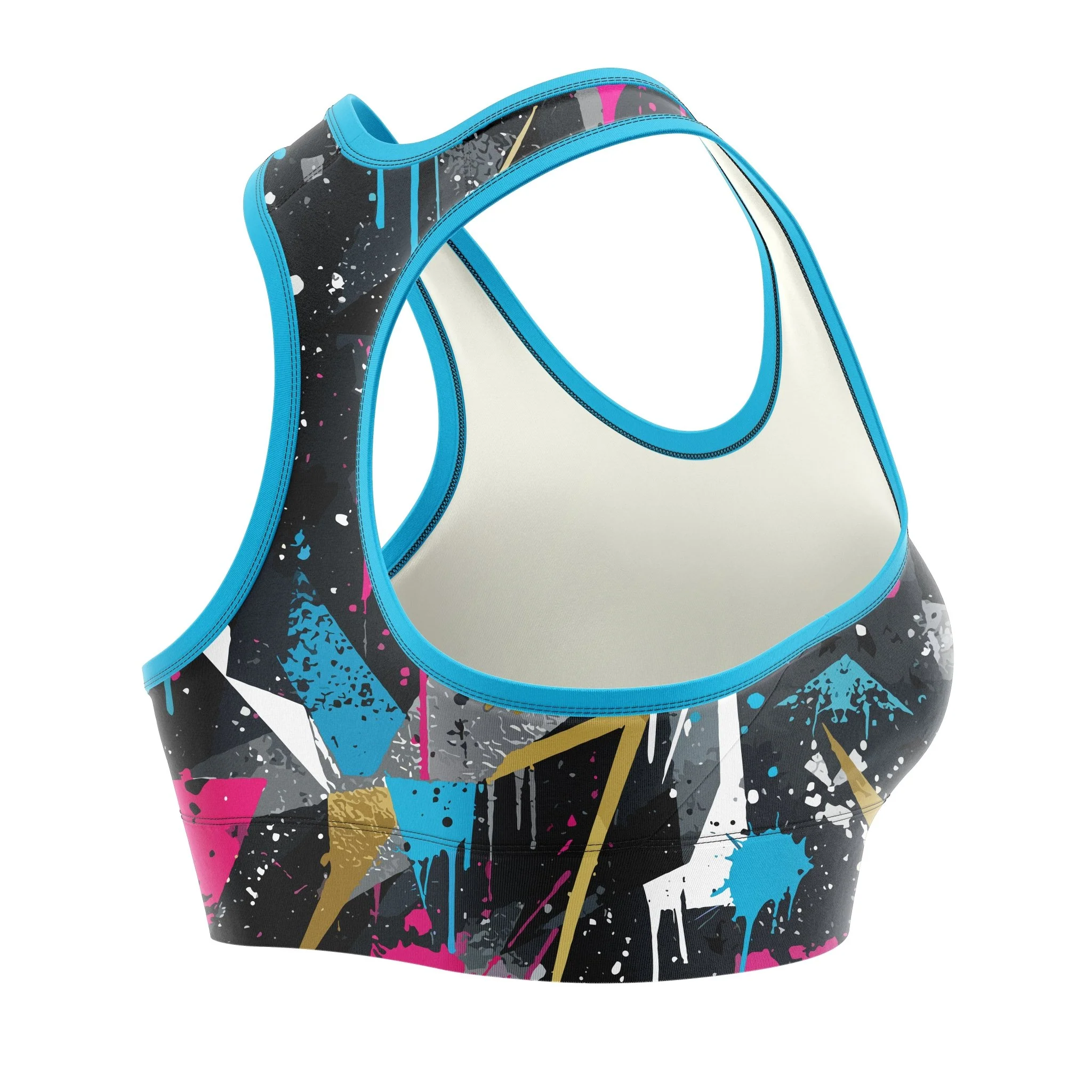 Splatter Strike Women Sports Bra - Image 3