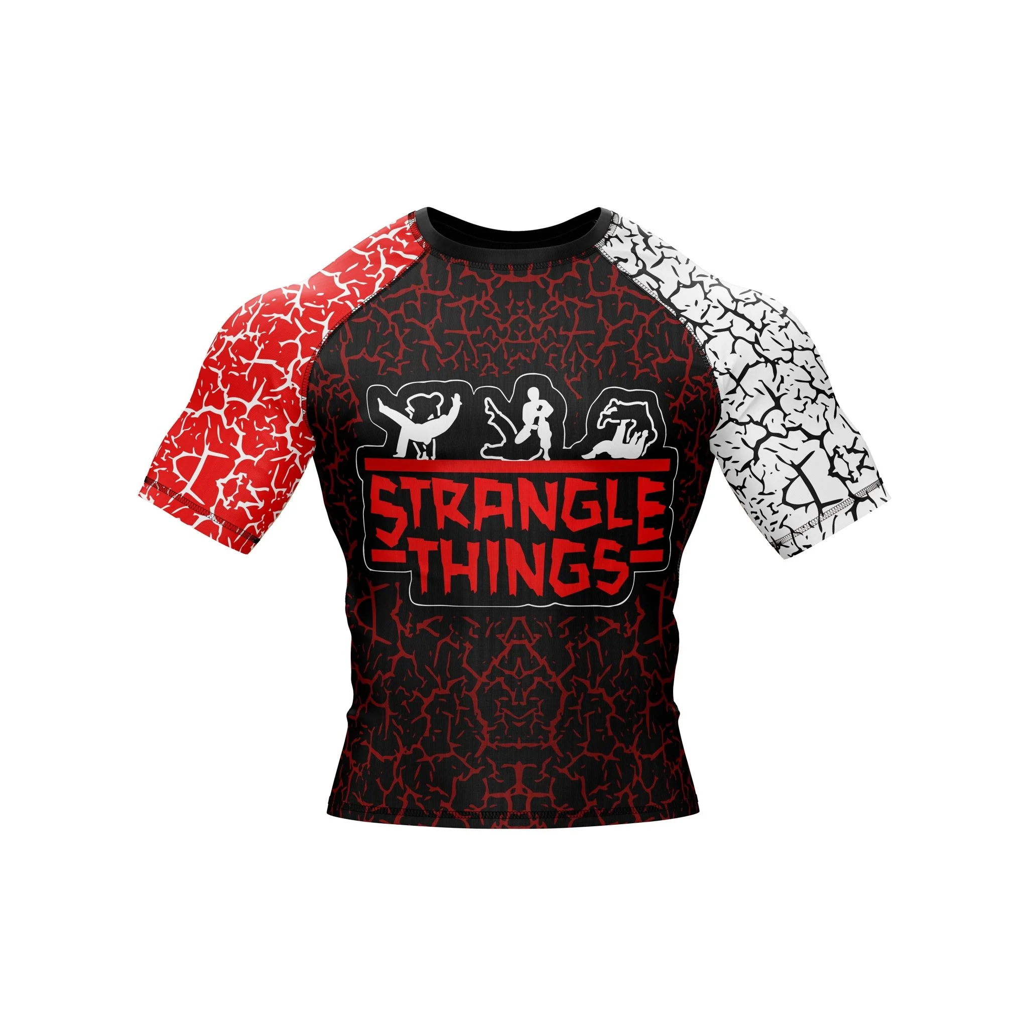 Strangle Things Premium Bjj Rash Guard For Men/Women - Image 4